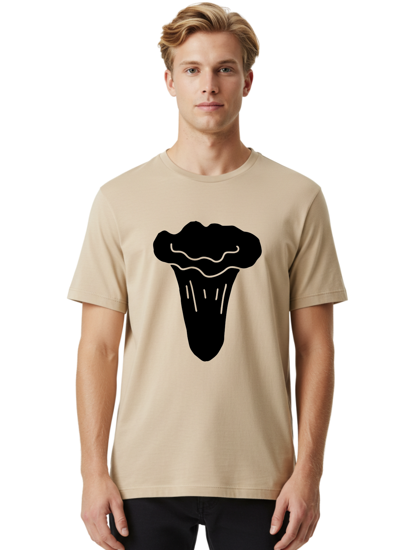 Ice-Cream-Cone Men'S Graphic Tee, 100% Cotton, Comfortable Casual Summer Wear, Machine Washable, Ice Cream Cone, Sweet Treat, Dessert Icon, Frozen Delight, Tasty Illustration, Simple Design, Minimalist Art, Neon Green Accents -  Aaa600 28