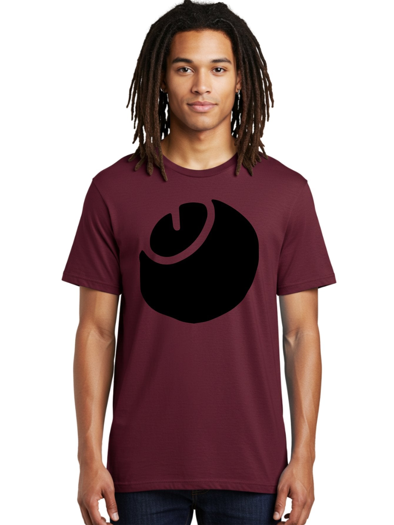 Steam-Logo Men'S Graphic Tee, 100% Cotton, Comfortable Casual Summer Wear, Machine Washable, Abstract Black Shape, Neon Green Outline, Modern Design, Futuristic Art, Bold Graphics, Minimalist Style, Creative Visuals -  Aaa611 27