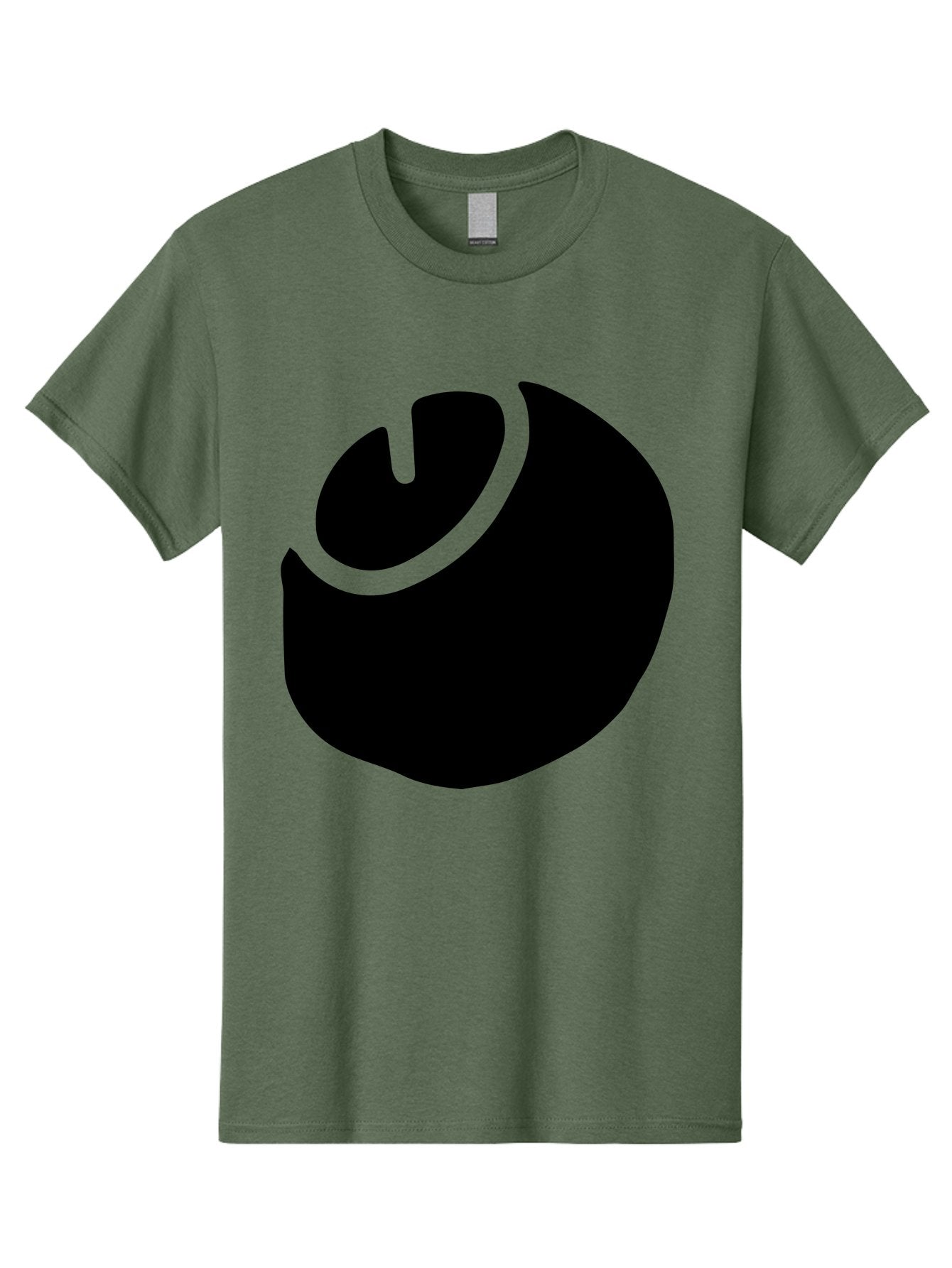 Steam-Logo Men'S Graphic Tee, 100% Cotton, Comfortable Casual Summer Wear, Machine Washable, Abstract Black Shape, Neon Green Outline, Modern Design, Futuristic Art, Bold Graphics, Minimalist Style, Creative Visuals -  Aaa611 8