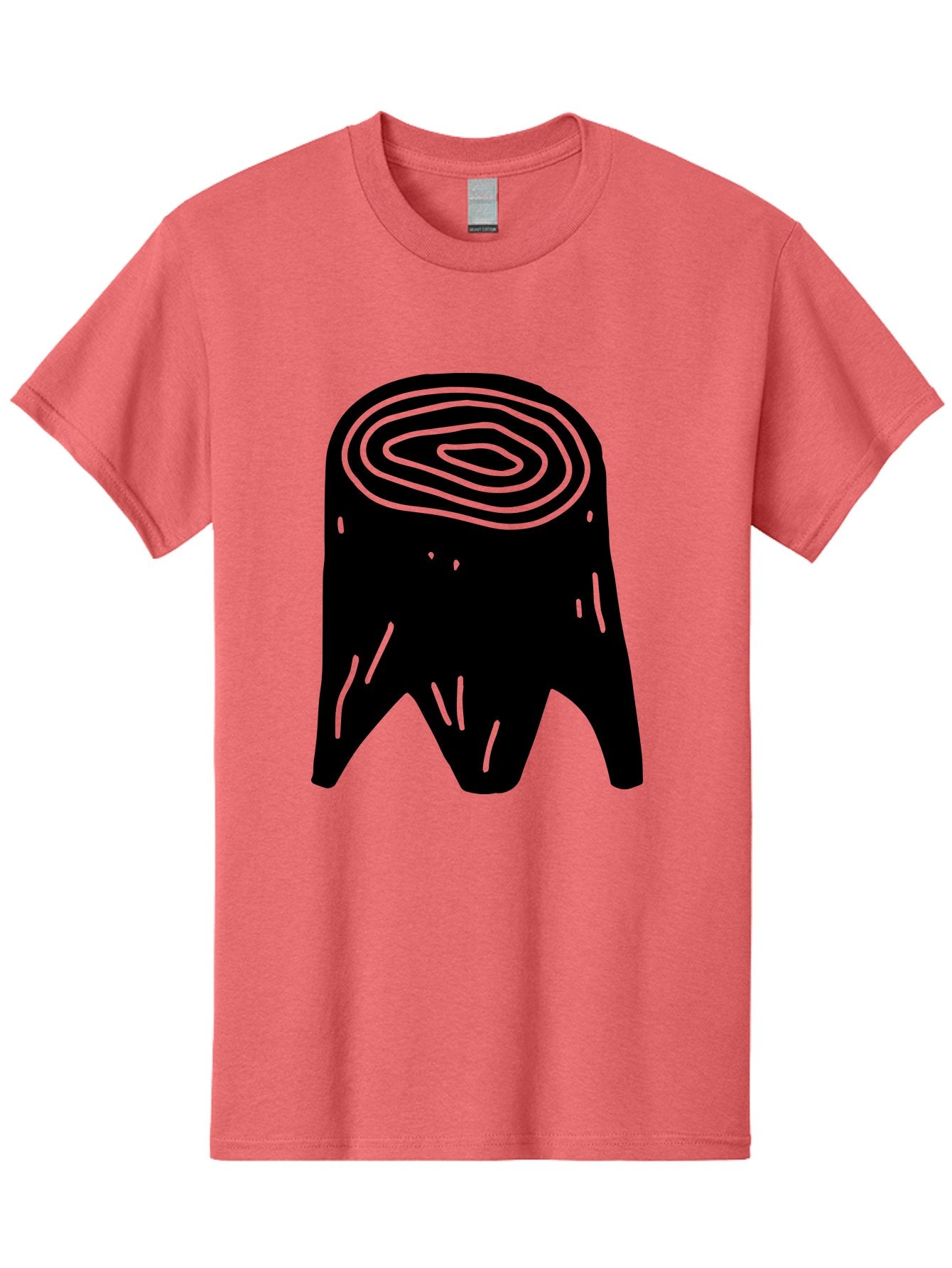 Tooth Men'S Graphic Tee, 100% Cotton, Comfortable Casual Summer Wear, Machine Washable, Black Tooth Silhouette, Dental Anatomy, Tooth Illustration, Abstract Tooth Design, Simple Graphics, Minimalist Art, Neon Green Outline, -  Aaa613 15