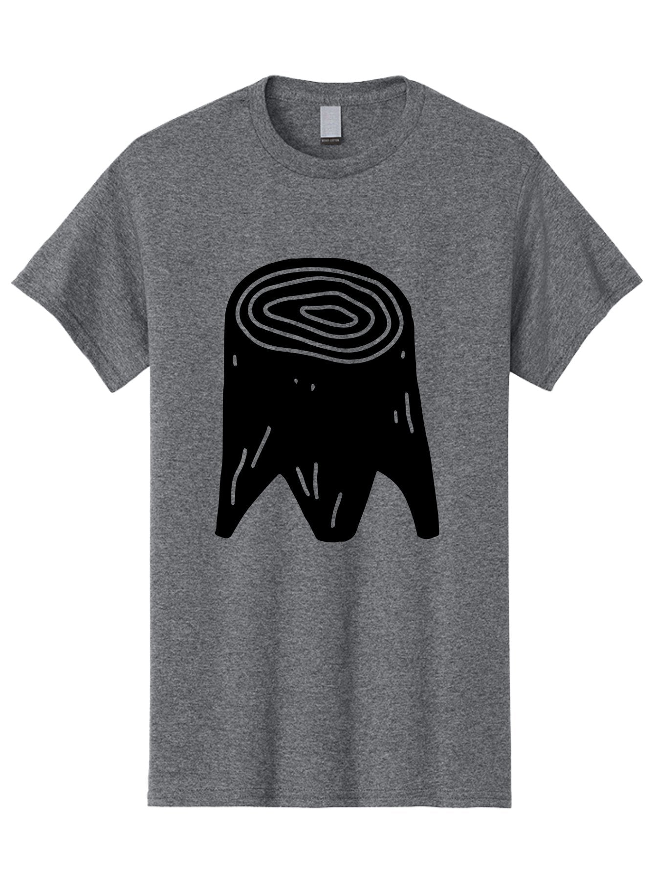 Tooth Men'S Graphic Tee, 100% Cotton, Comfortable Casual Summer Wear, Machine Washable, Black Tooth Silhouette, Dental Anatomy, Tooth Illustration, Abstract Tooth Design, Simple Graphics, Minimalist Art, Neon Green Outline, -  Aaa613 11