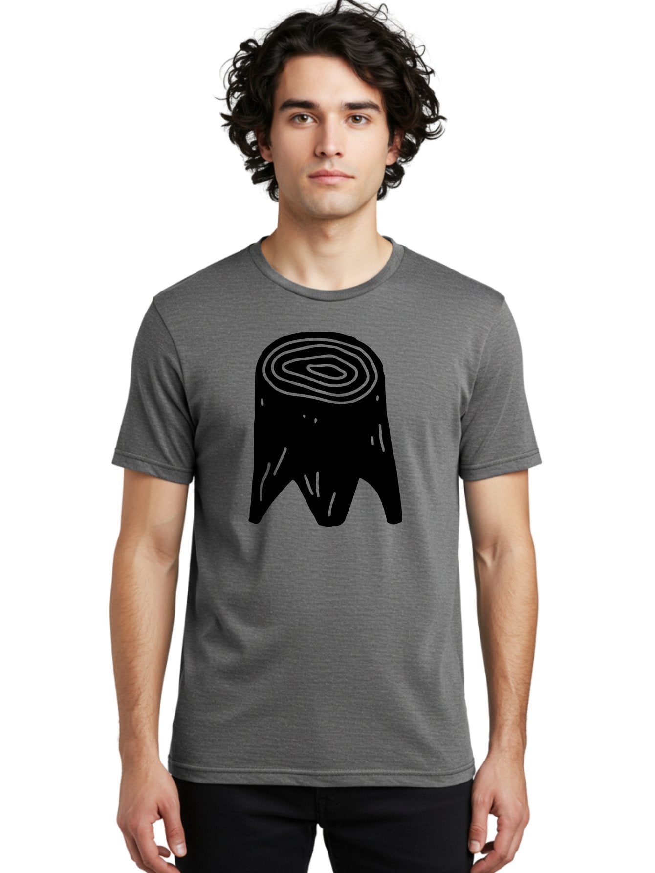 Tooth Men'S Graphic Tee, 100% Cotton, Comfortable Casual Summer Wear, Machine Washable, Black Tooth Silhouette, Dental Anatomy, Tooth Illustration, Abstract Tooth Design, Simple Graphics, Minimalist Art, Neon Green Outline, -  Aaa613 27