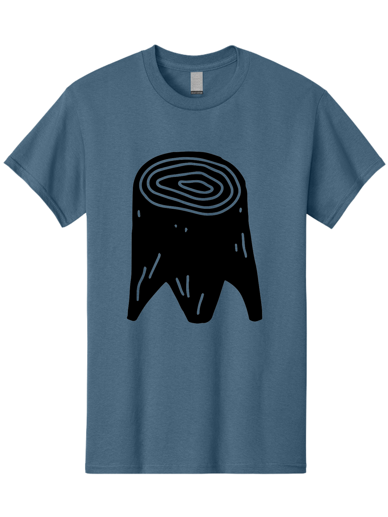 Tooth Men'S Graphic Tee, 100% Cotton, Comfortable Casual Summer Wear, Machine Washable, Black Tooth Silhouette, Dental Anatomy, Tooth Illustration, Abstract Tooth Design, Simple Graphics, Minimalist Art, Neon Green Outline, -  Aaa613 11