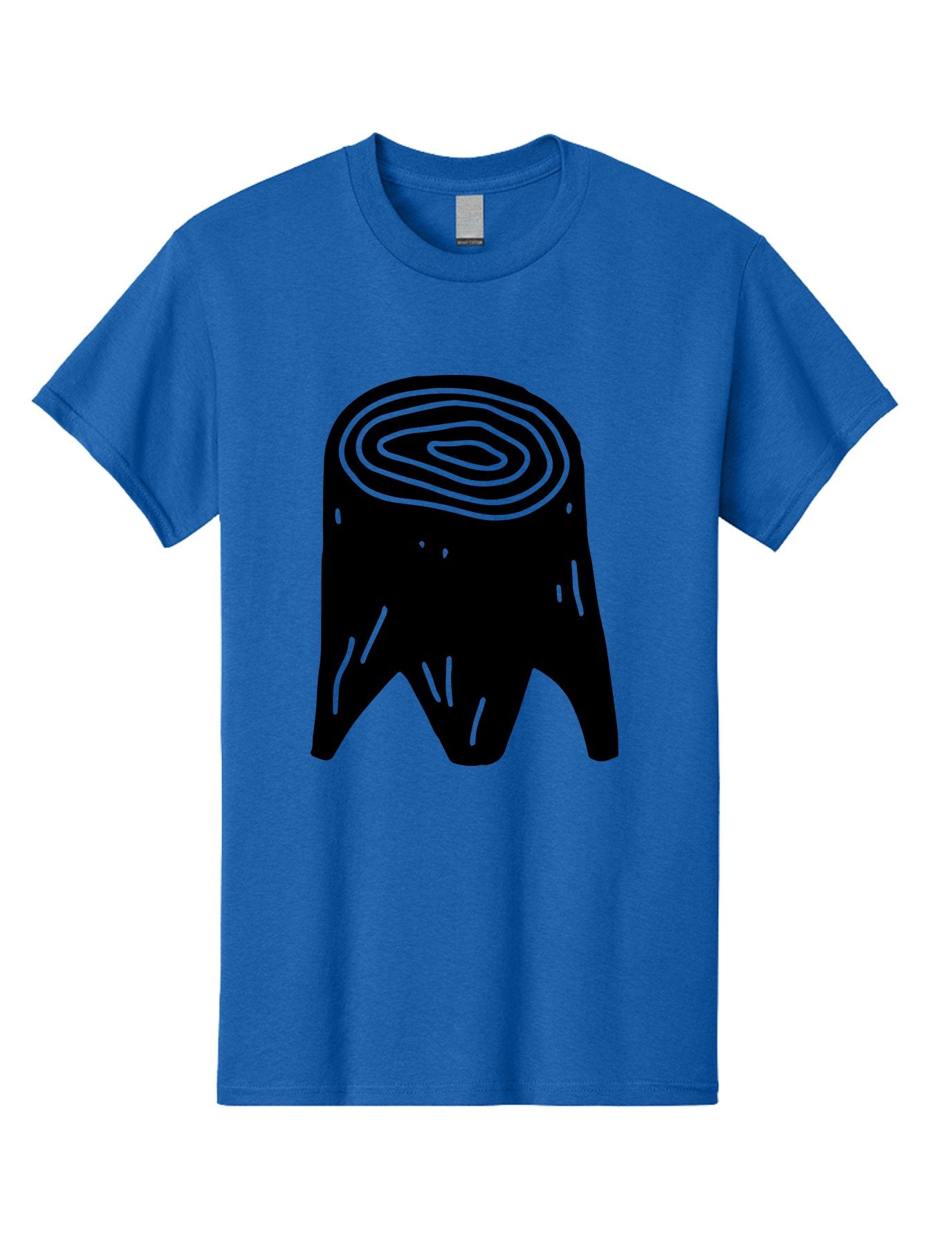 Tooth Men'S Graphic Tee, 100% Cotton, Comfortable Casual Summer Wear, Machine Washable, Black Tooth Silhouette, Dental Anatomy, Tooth Illustration, Abstract Tooth Design, Simple Graphics, Minimalist Art, Neon Green Outline, -  Aaa613 4