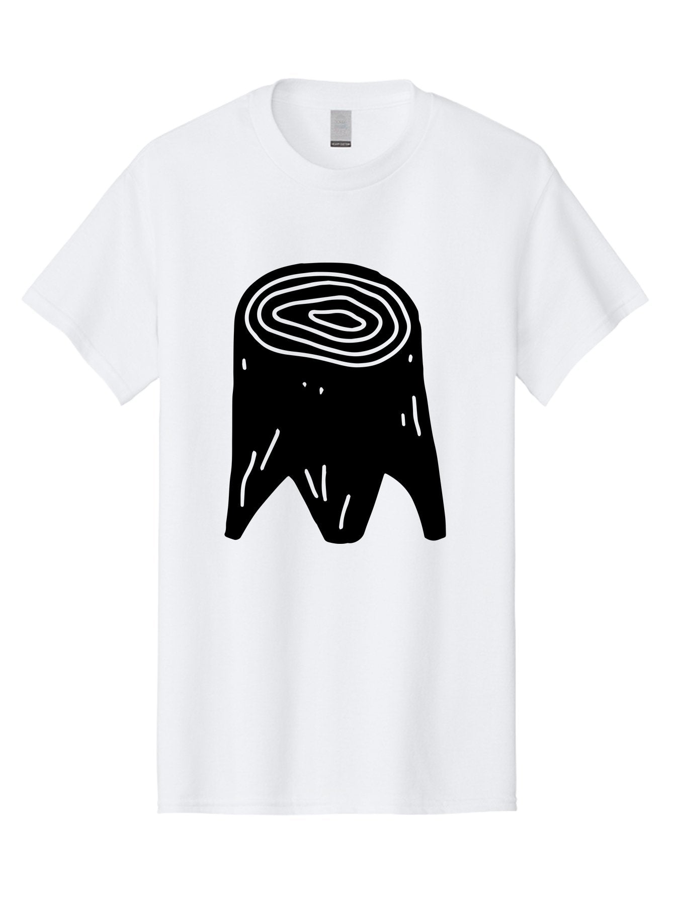 Tooth Men'S Graphic Tee, 100% Cotton, Comfortable Casual Summer Wear, Machine Washable, Black Tooth Silhouette, Dental Anatomy, Tooth Illustration, Abstract Tooth Design, Simple Graphics, Minimalist Art, Neon Green Outline, -  Aaa613 10