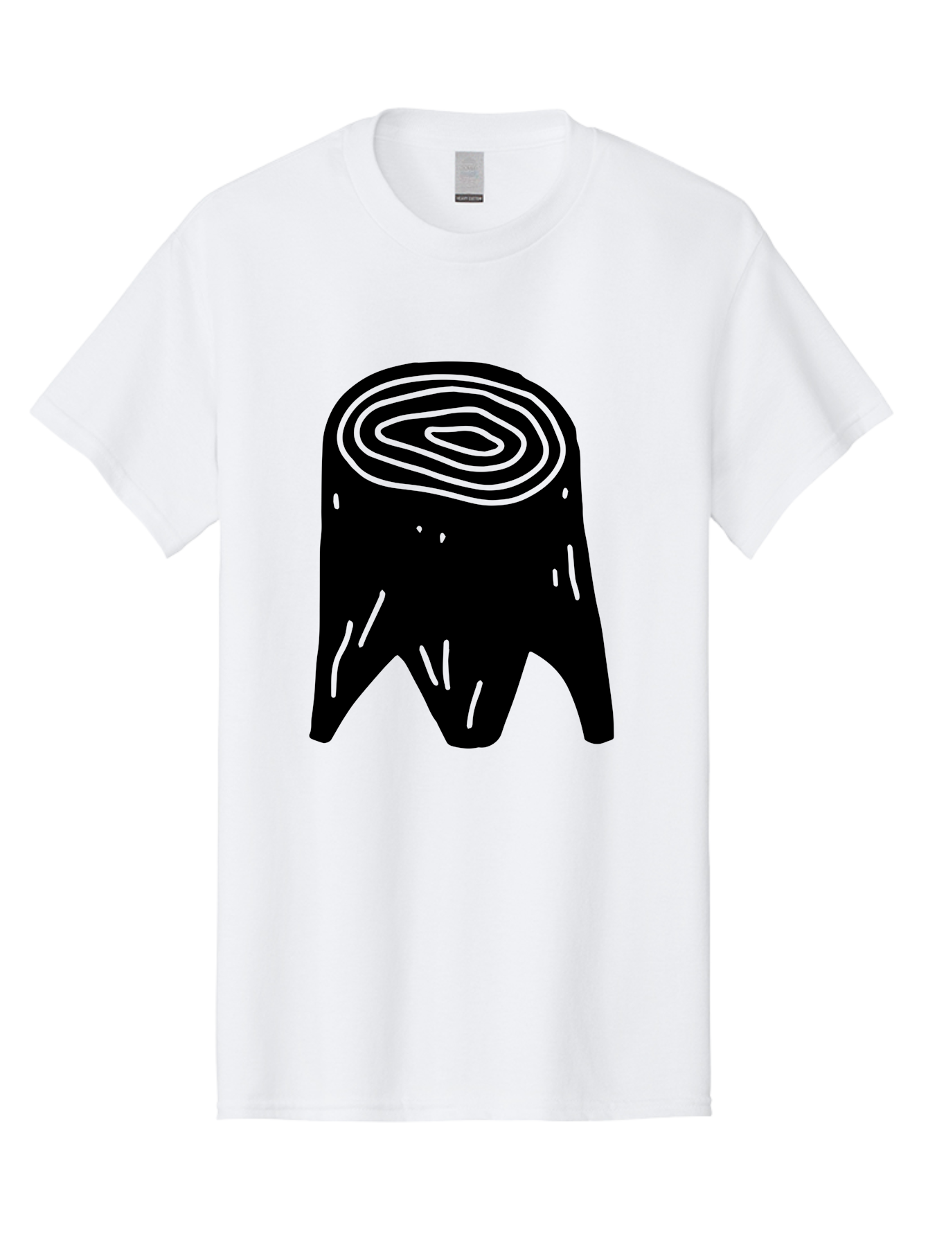Tooth Men'S Graphic Tee, 100% Cotton, Comfortable Casual Summer Wear, Machine Washable, Black Tooth Silhouette, Dental Anatomy, Tooth Illustration, Abstract Tooth Design, Simple Graphics, Minimalist Art, Neon Green Outline, -  Aaa613 29