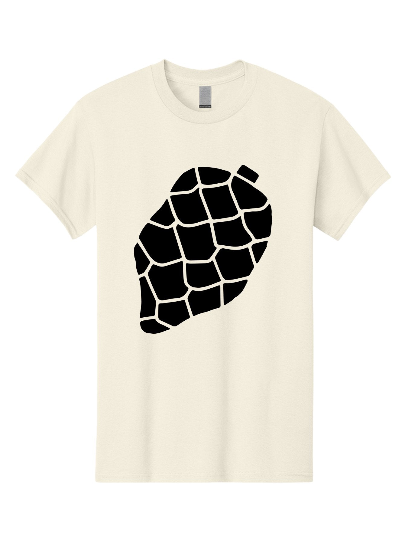 Turtle-Shell Men'S Graphic Tee, 100% Cotton, Comfortable Casual Summer Wear, Machine Washable, Turtle Shell, Black And Green, Reptile Scales, Natural Pattern, Wildlife, Animal Design, Abstract Shape -  Aaa616 15