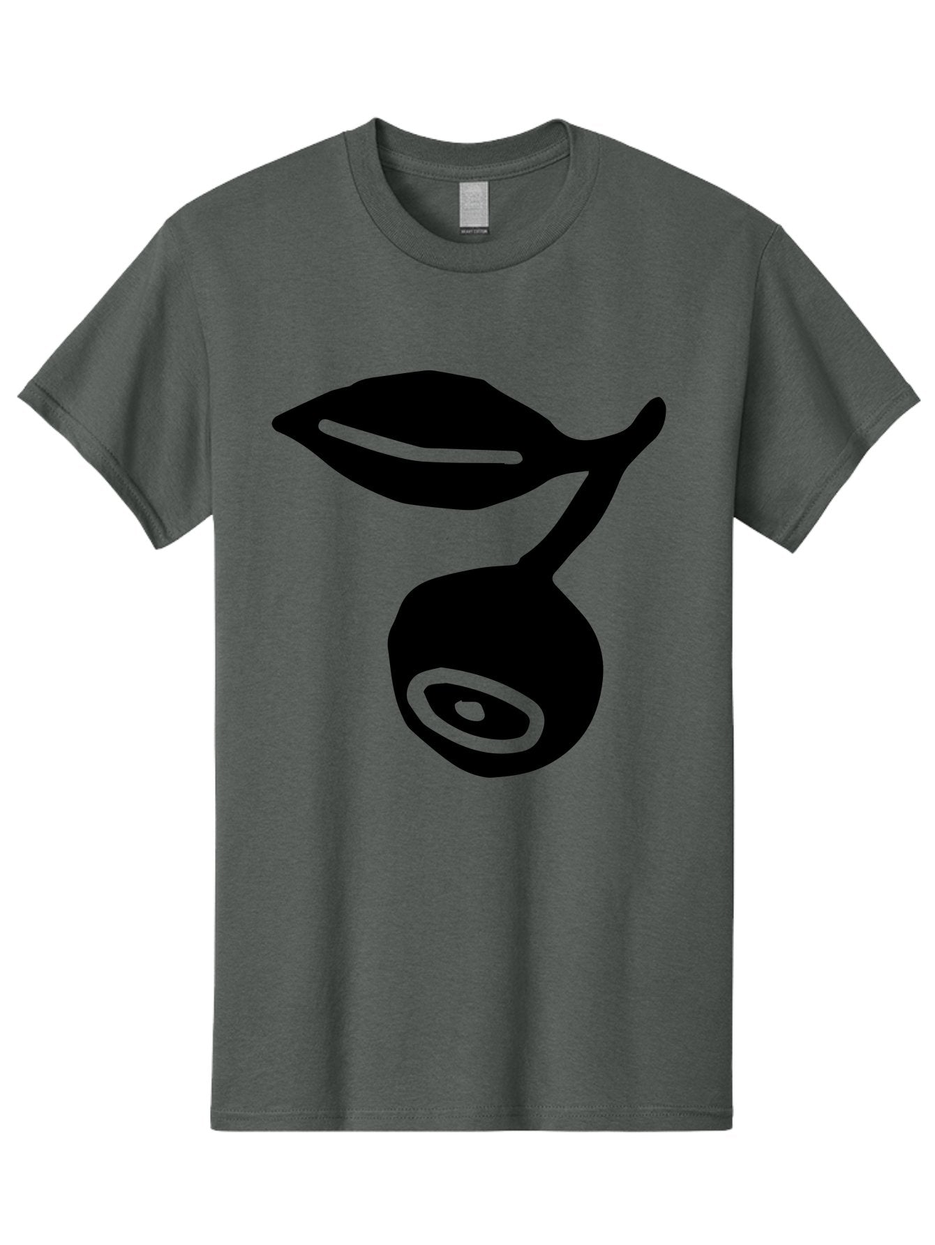 Whale Men'S Graphic Tee, 100% Cotton, Comfortable Casual Summer Wear, Machine Washable, Stylized Whale Silhouette, Abstract Art, Minimalist Design, Black And Green Color Scheme, Ocean Creature, Sea Animal, Modern Illustration, Simple Shapes -  Aaa617 5