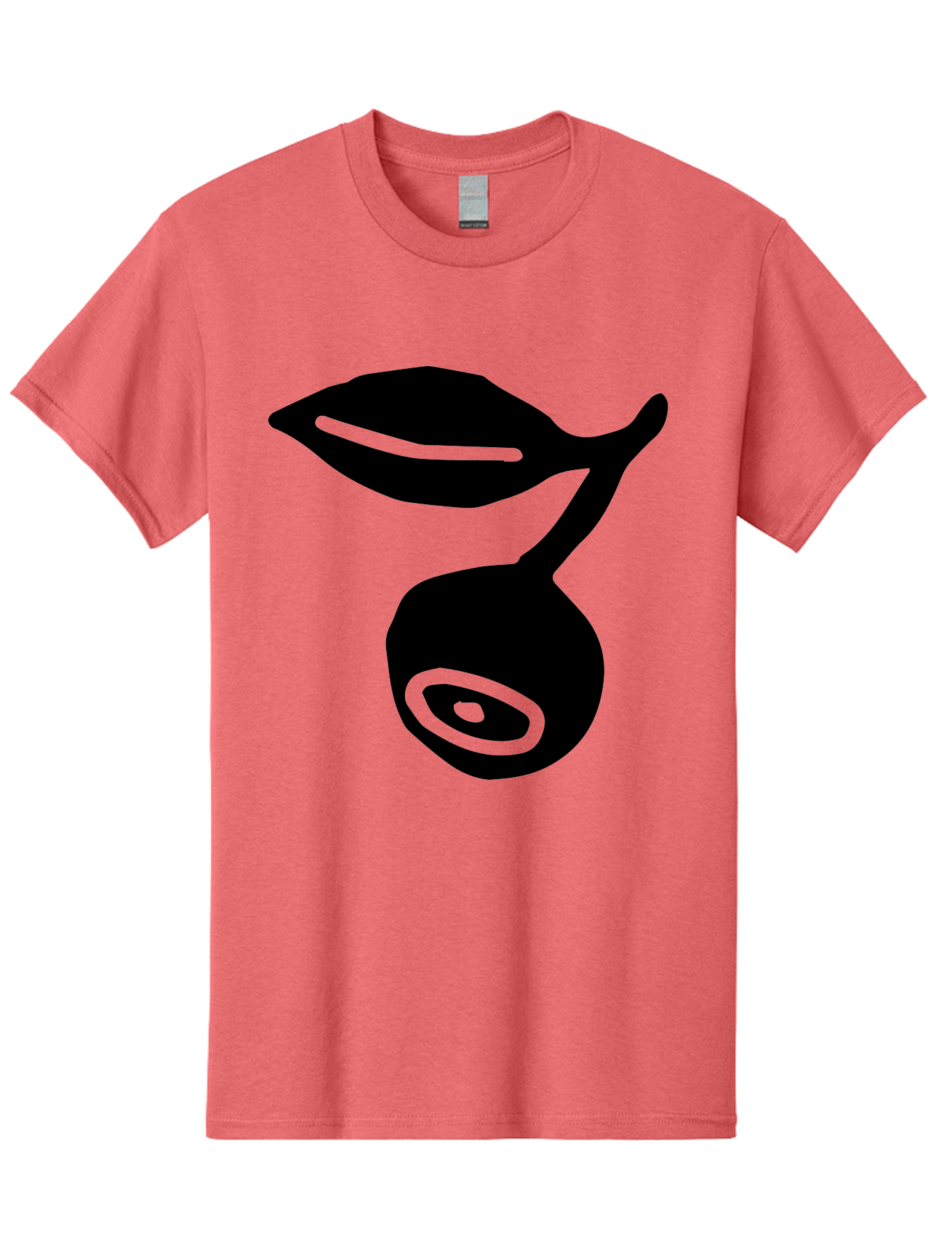 Whale Men'S Graphic Tee, 100% Cotton, Comfortable Casual Summer Wear, Machine Washable, Stylized Whale Silhouette, Abstract Art, Minimalist Design, Black And Green Color Scheme, Ocean Creature, Sea Animal, Modern Illustration, Simple Shapes -  Aaa617