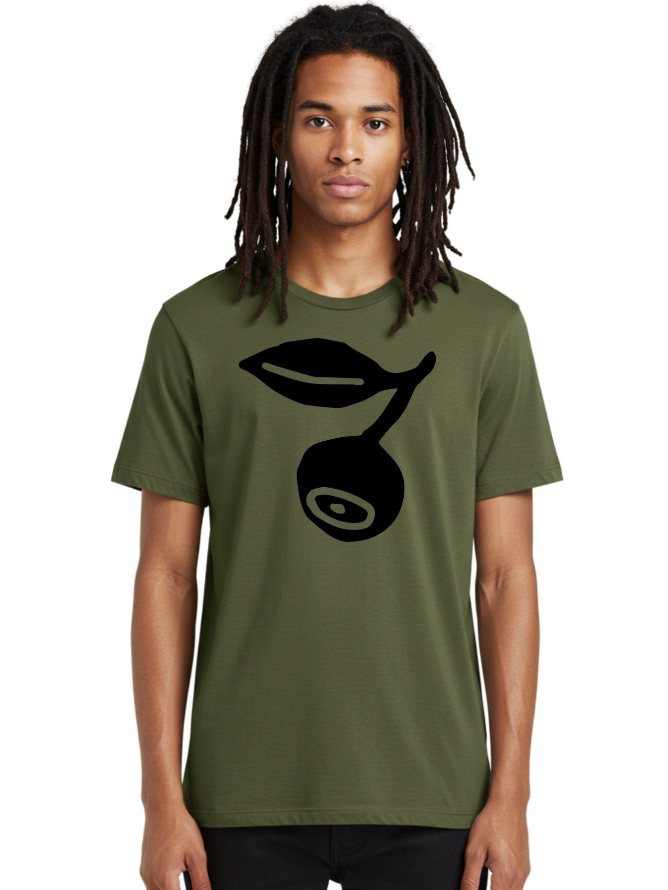 Whale Men'S Graphic Tee, 100% Cotton, Comfortable Casual Summer Wear, Machine Washable, Stylized Whale Silhouette, Abstract Art, Minimalist Design, Black And Green Color Scheme, Ocean Creature, Sea Animal, Modern Illustration, Simple Shapes -  Aaa617 29