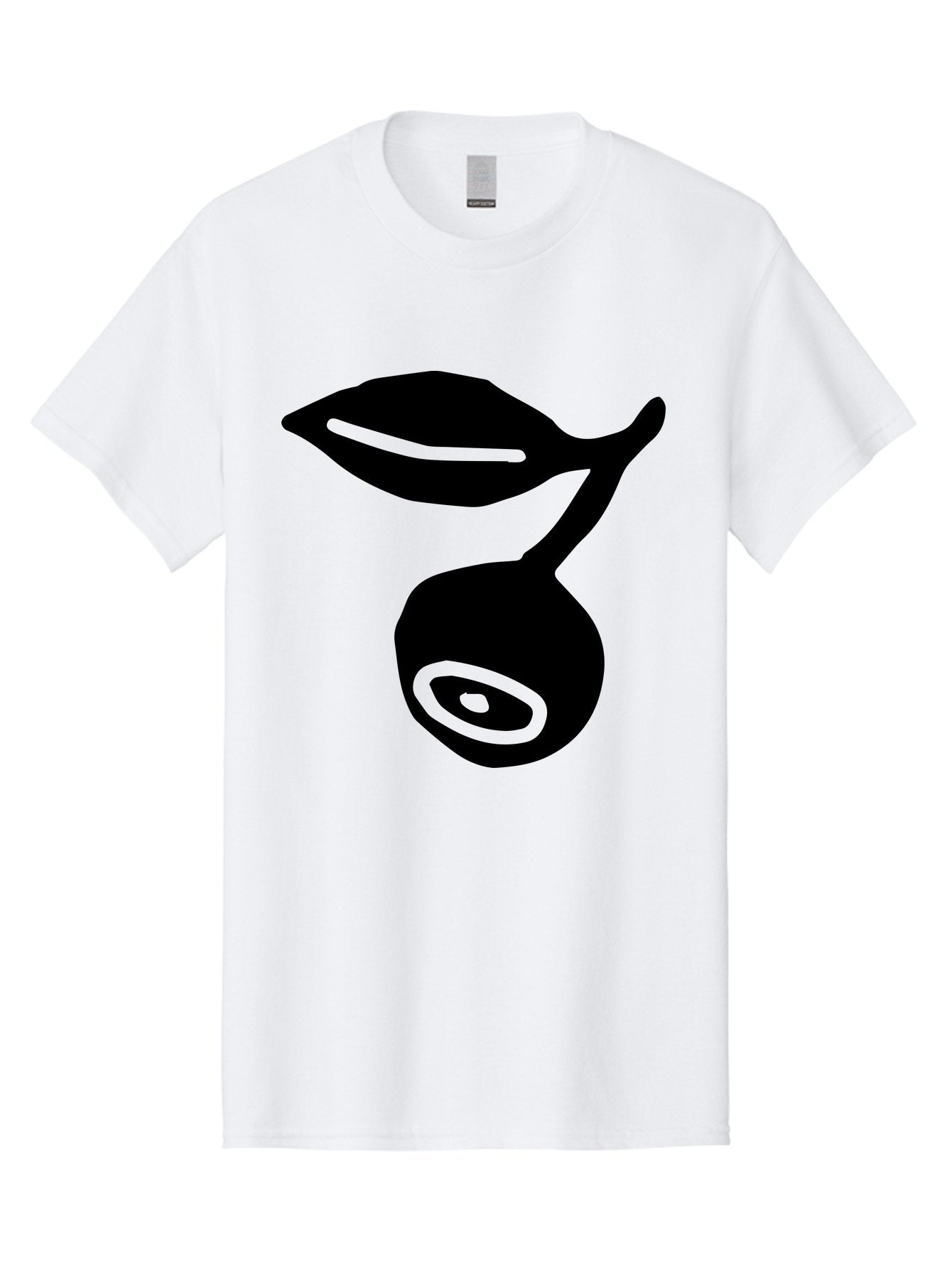 Whale Men'S Graphic Tee, 100% Cotton, Comfortable Casual Summer Wear, Machine Washable, Stylized Whale Silhouette, Abstract Art, Minimalist Design, Black And Green Color Scheme, Ocean Creature, Sea Animal, Modern Illustration, Simple Shapes -  Aaa617 4