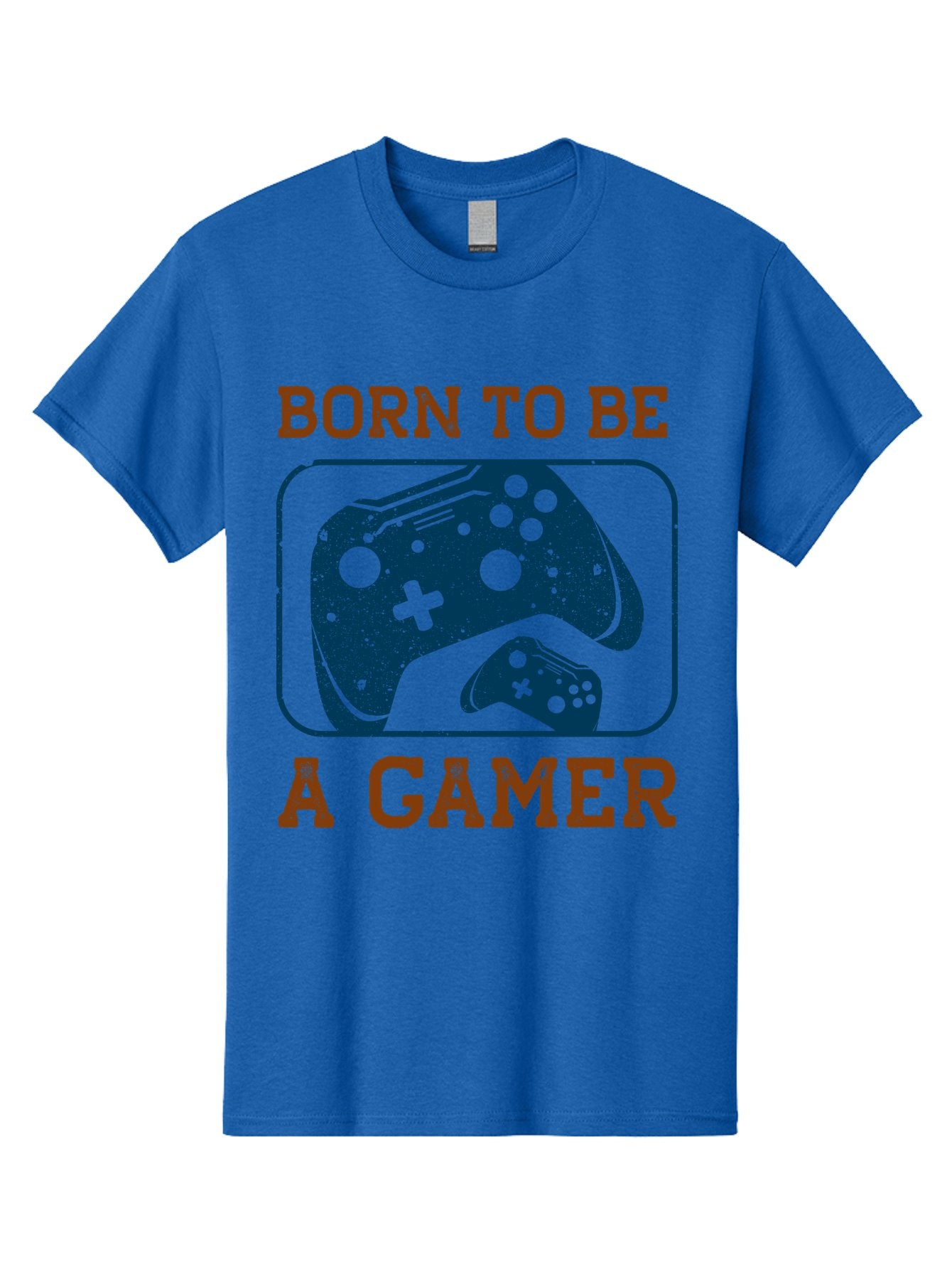Born-To-Be-A-Gamer Men'S Graphic Tee, 100% Cotton, Comfortable Casual Summer Wear, Machine Washable, Gaming Controller, Born To Be A Gamer, Video Game Accessories, Gamer Lifestyle, Gaming Culture, Gaming Passion, Game Console -  Aaa621 9