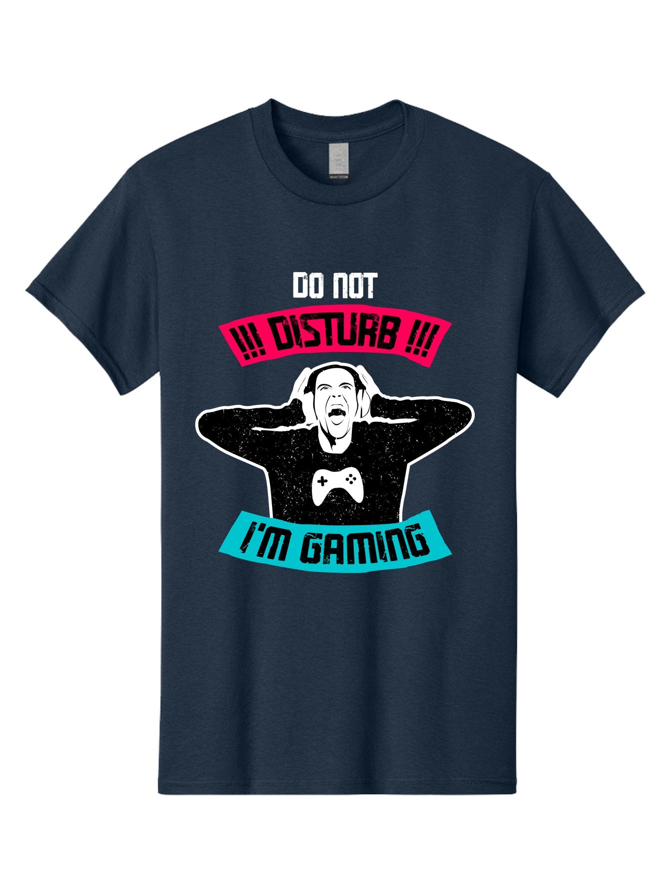 Do-Not-Disturb-I-M-Gaming Men'S Graphic Tee, 100% Cotton, Comfortable Casual Summer Wear, Machine Washable, Gaming Warning, Do Not Disturb, Gamer Warning, Gaming Sign, Gamer Alert, Game On, Serious Gamer, Warning Sign, Gamer Life -  Aaa623 8