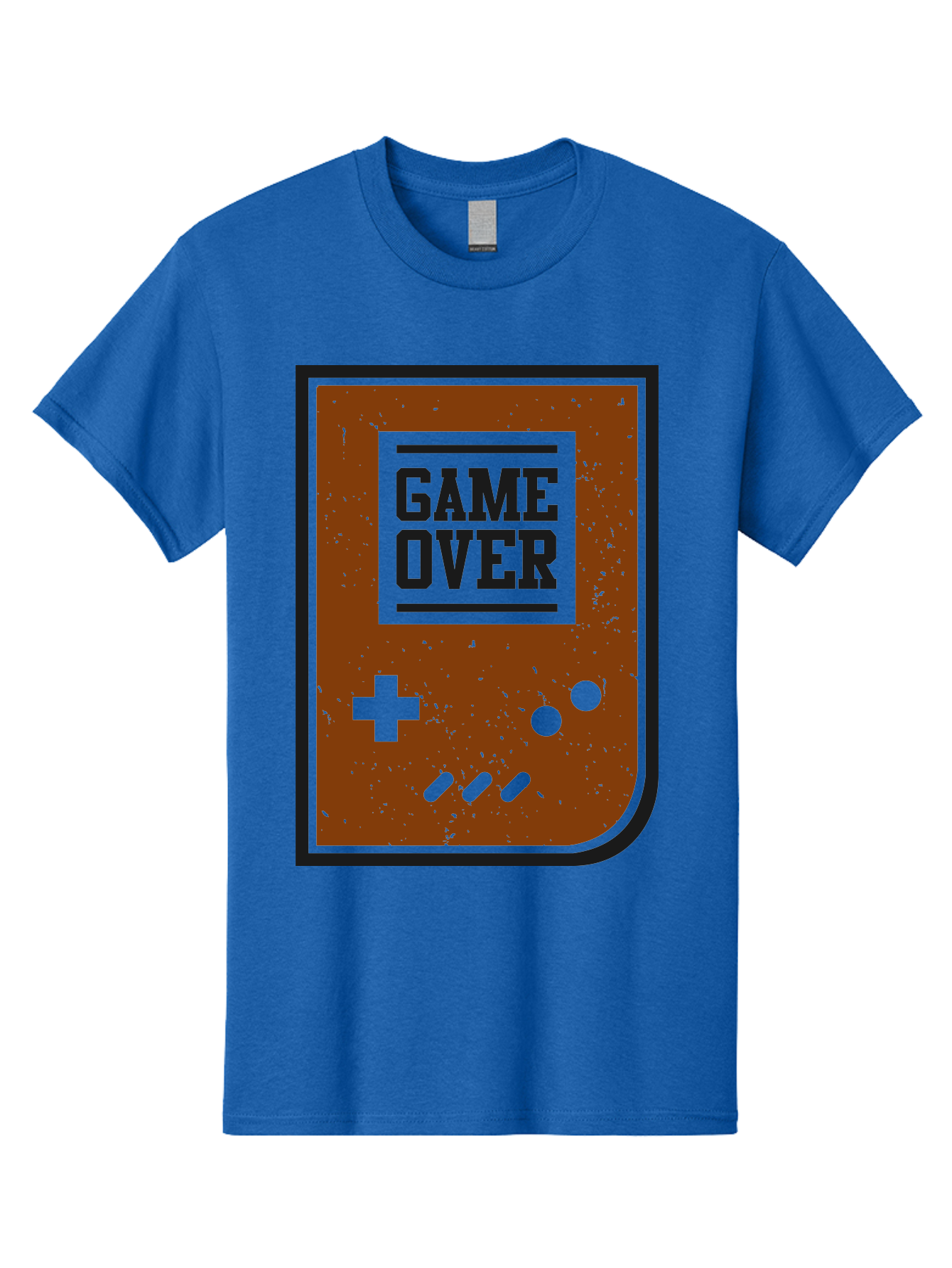 Game-Over Men'S Graphic Tee, 100% Cotton, Comfortable Casual Summer Wear, Machine Washable, Game Over Screen, Retro Video Game, Nostalgic Gaming, Classic Arcade, Pixel Art, Game Over Text, Old School Gaming, Vintage Console -  Aaa632 5