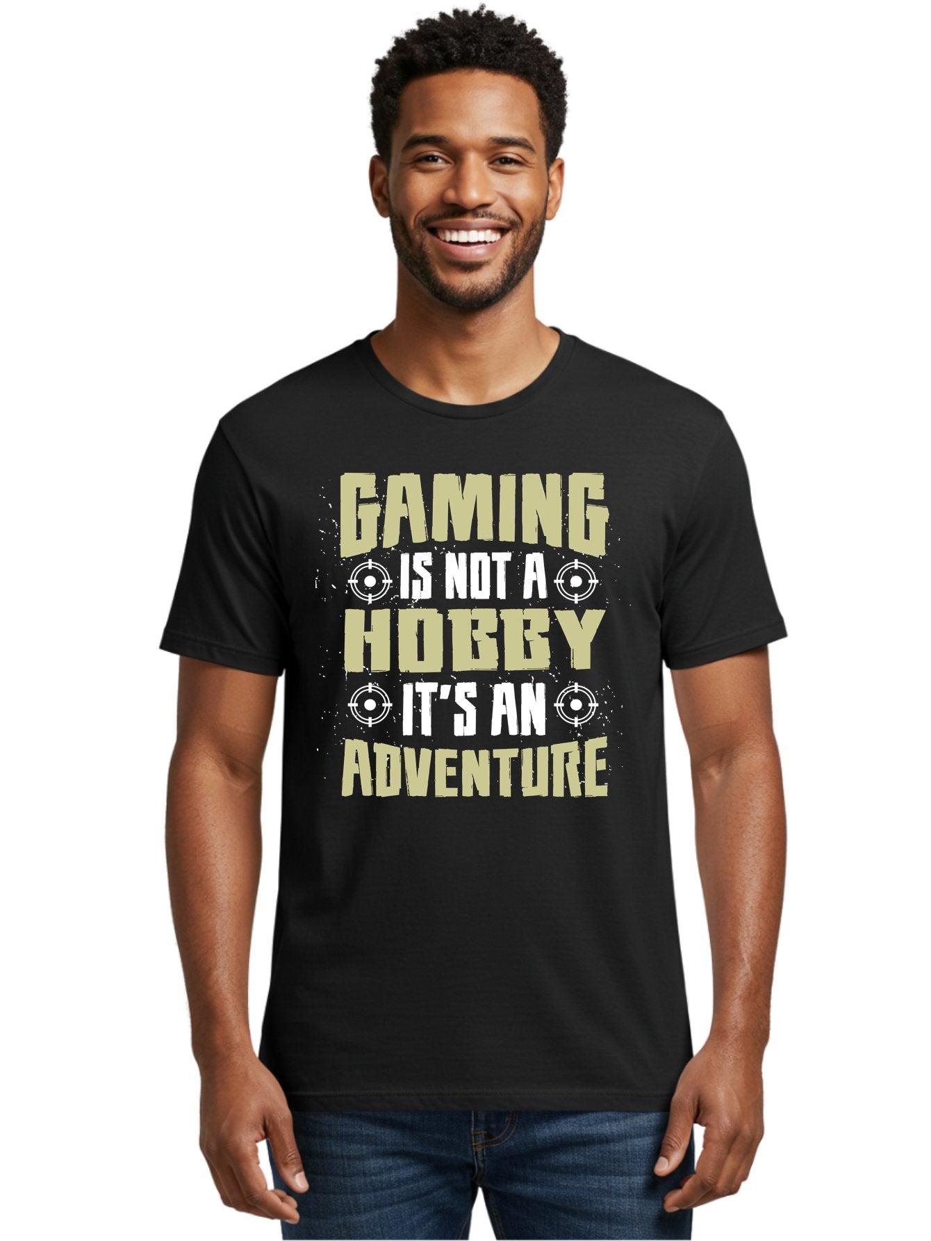 Gaming-Is-Not-A-Hobby Men'S Graphic Tee, 100% Cotton, Comfortable Casual Summer Wear, Machine Washable, Gaming Adventure, Video Games, Gaming Culture, Gamer Lifestyle, Fun Activities, Recreational Gaming, Entertainment, Gaming Community, -  Aaa640 18
