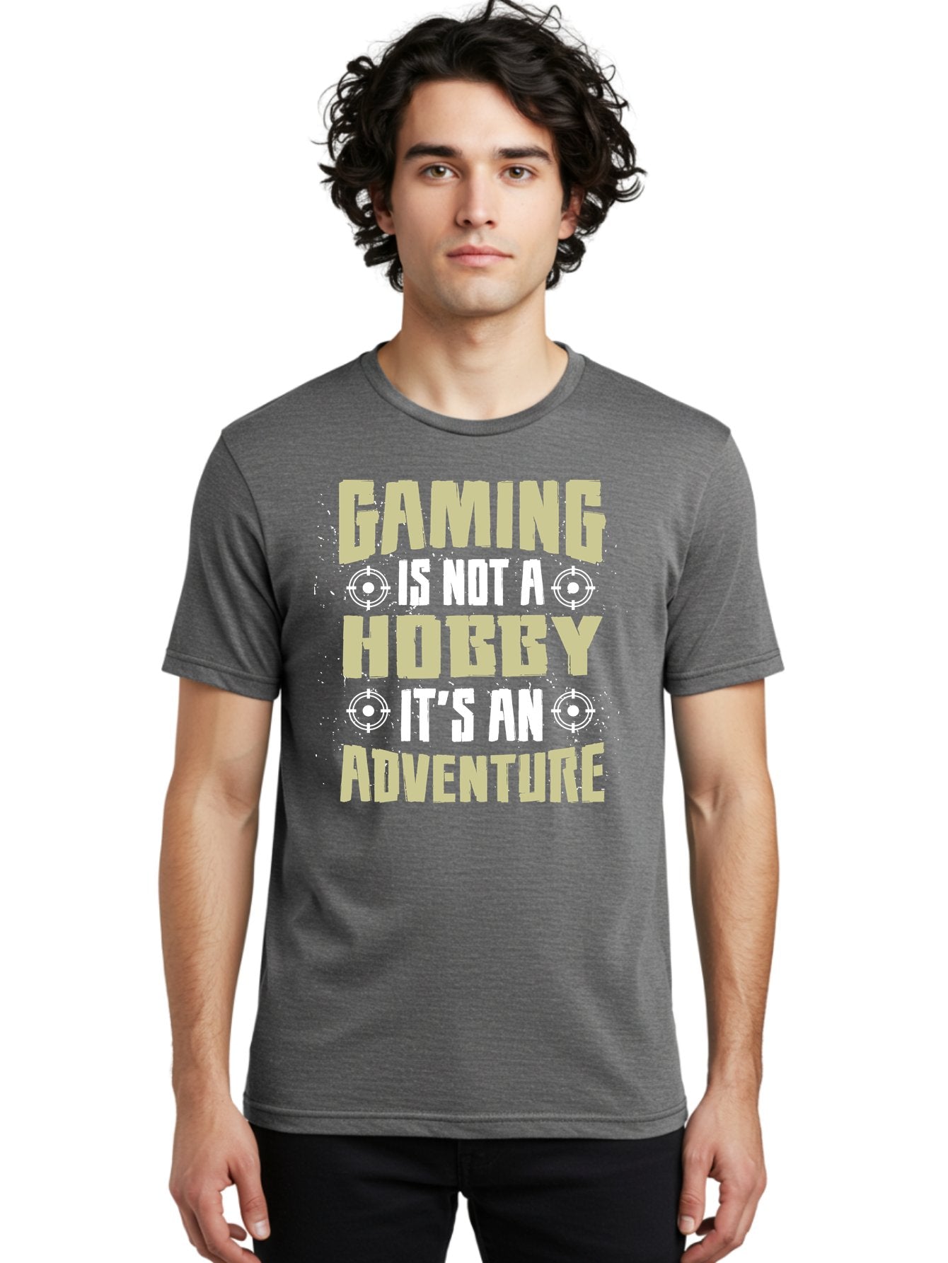 Gaming-Is-Not-A-Hobby Men'S Graphic Tee, 100% Cotton, Comfortable Casual Summer Wear, Machine Washable, Gaming Adventure, Video Games, Gaming Culture, Gamer Lifestyle, Fun Activities, Recreational Gaming, Entertainment, Gaming Community, -  Aaa640 20