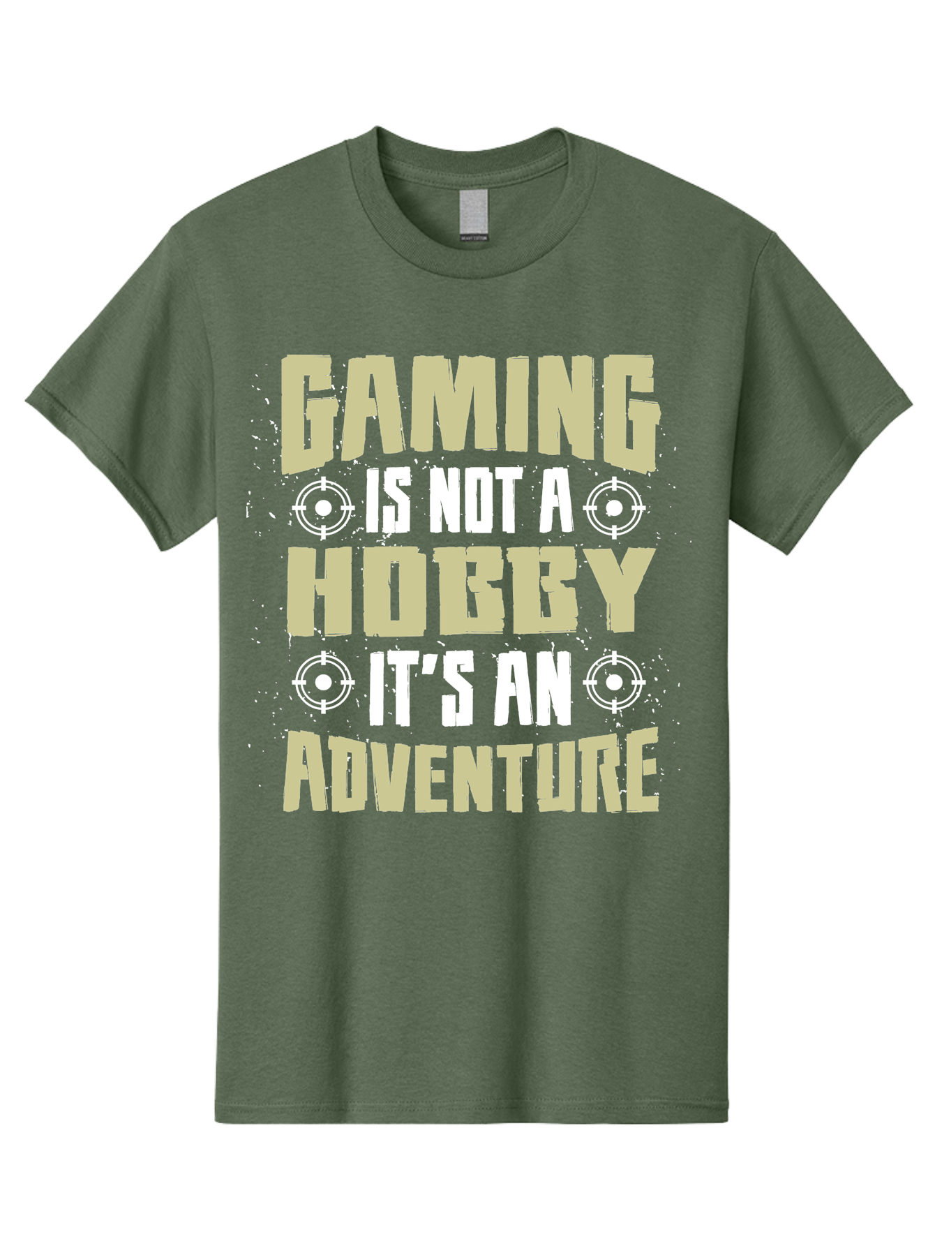 Gaming-Is-Not-A-Hobby Men'S Graphic Tee, 100% Cotton, Comfortable Casual Summer Wear, Machine Washable, Gaming Adventure, Video Games, Gaming Culture, Gamer Lifestyle, Fun Activities, Recreational Gaming, Entertainment, Gaming Community, -  Aaa640 15
