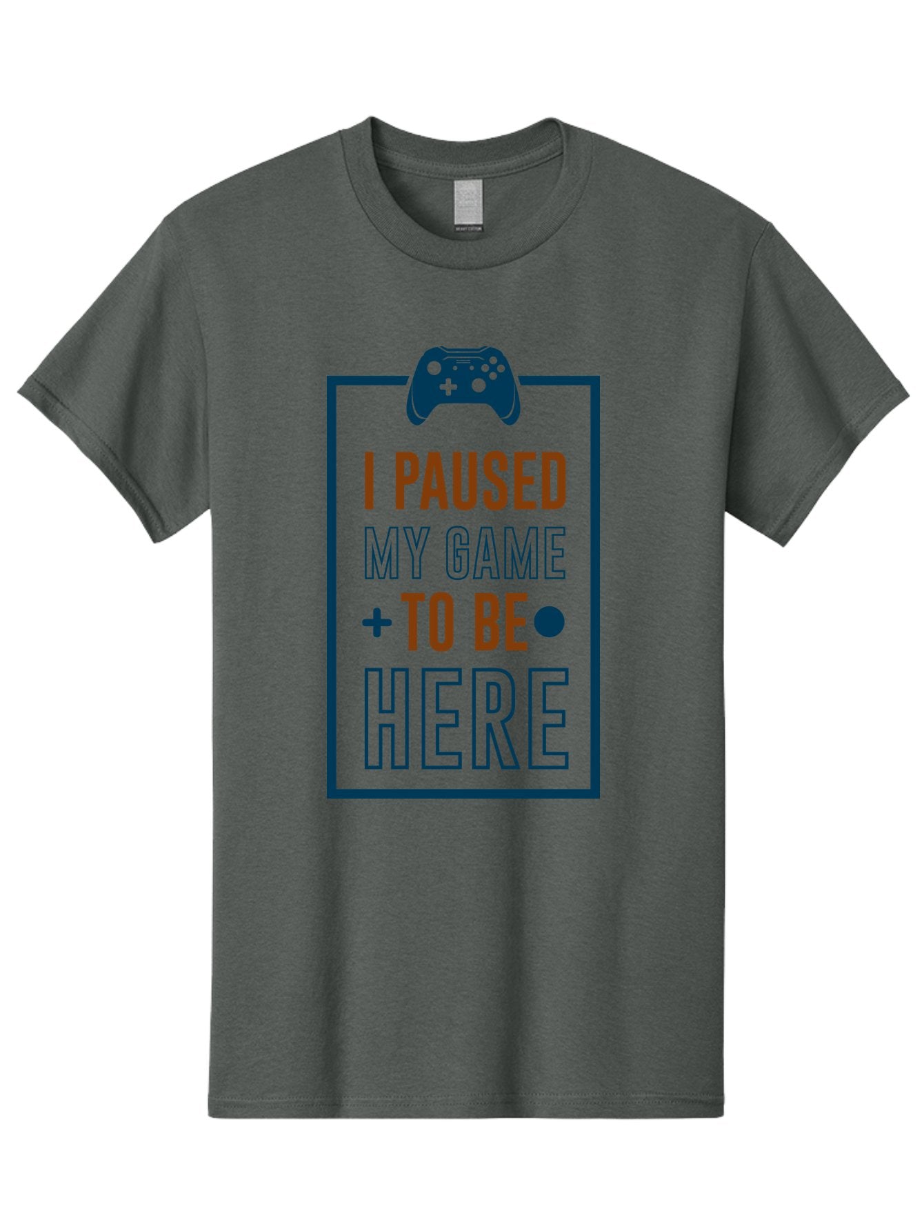 I-Paused-My-Game Men'S Graphic Tee, 100% Cotton, Comfortable Casual Summer Wear, Machine Washable, Gaming Quote, Paused Game, Funny Saying, Gamer Humor, Video Game Quote, Humorous Quote -  Aaa648 14
