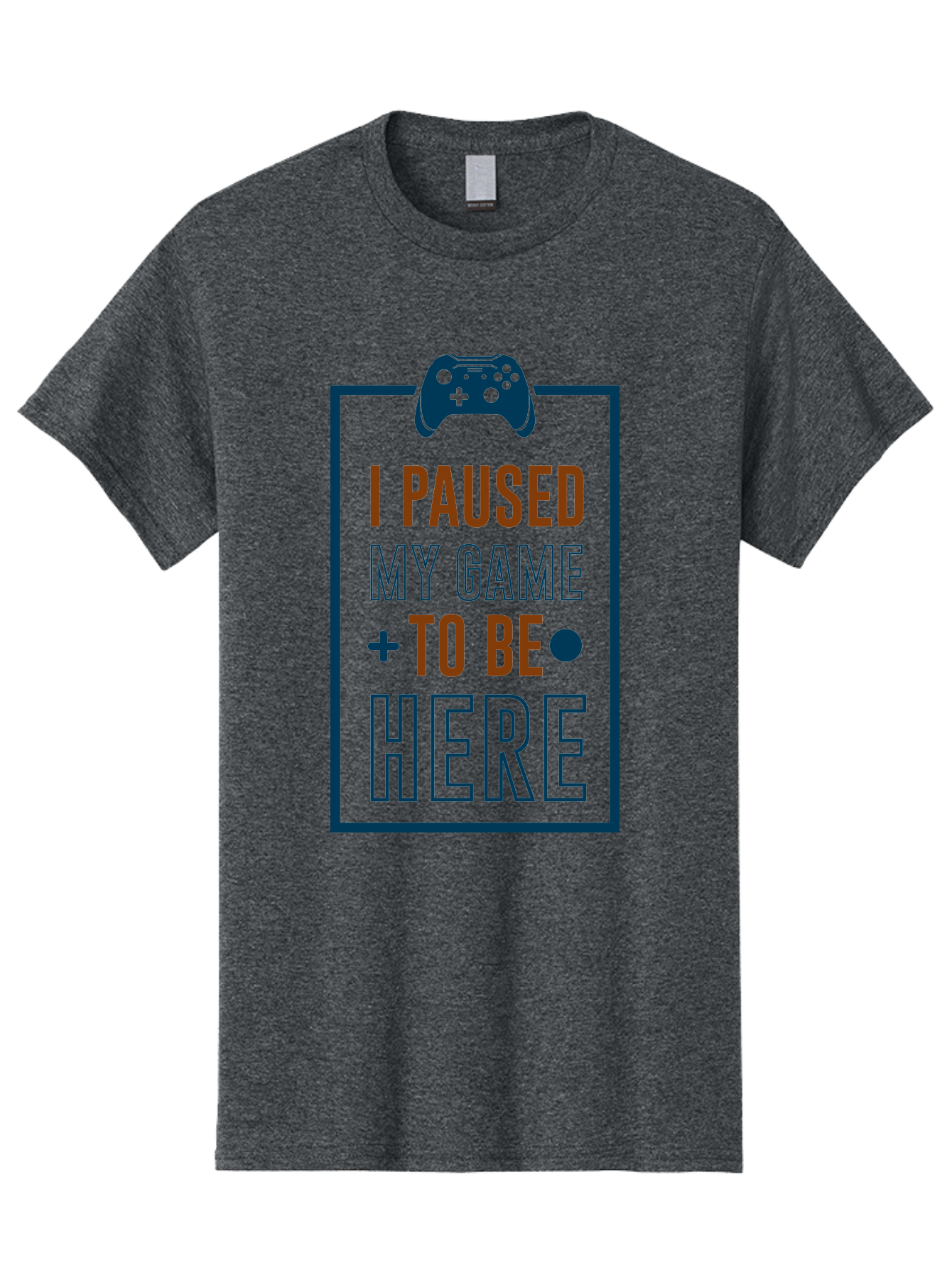 I-Paused-My-Game Men'S Graphic Tee, 100% Cotton, Comfortable Casual Summer Wear, Machine Washable, Gaming Quote, Paused Game, Funny Saying, Gamer Humor, Video Game Quote, Humorous Quote -  Aaa648 27