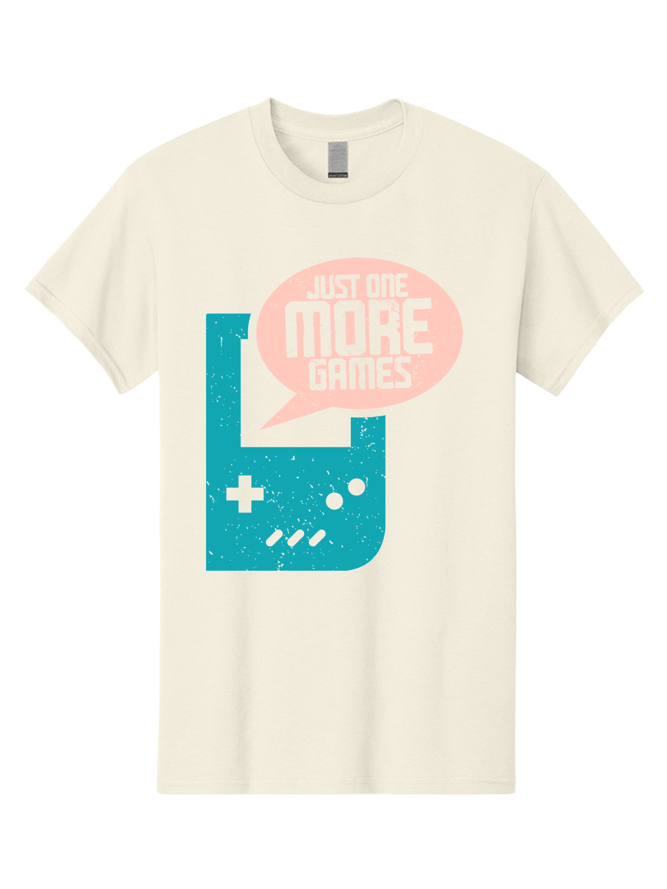 Just-One-More-Games Men'S Graphic Tee, 100% Cotton, Comfortable Casual Summer Wear, Machine Washable, Retro Gaming, Video Game Controller, Nostalgic Design, Just One More Games, Gaming Culture, Pixel Art, Retro Aesthetic, Gamer Quote, -  Aaa650 27