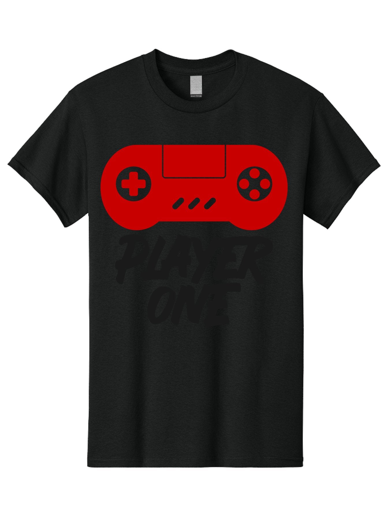 Player-One Men'S Graphic Tee, 100% Cotton, Comfortable Casual Summer Wear, Machine Washable, Retro Video Game, Vintage Gaming, Player One, Classic Console, Gaming Nostalgia, Pixel Art, Retro Aesthetic, Graphic Design -  Aaa657 15