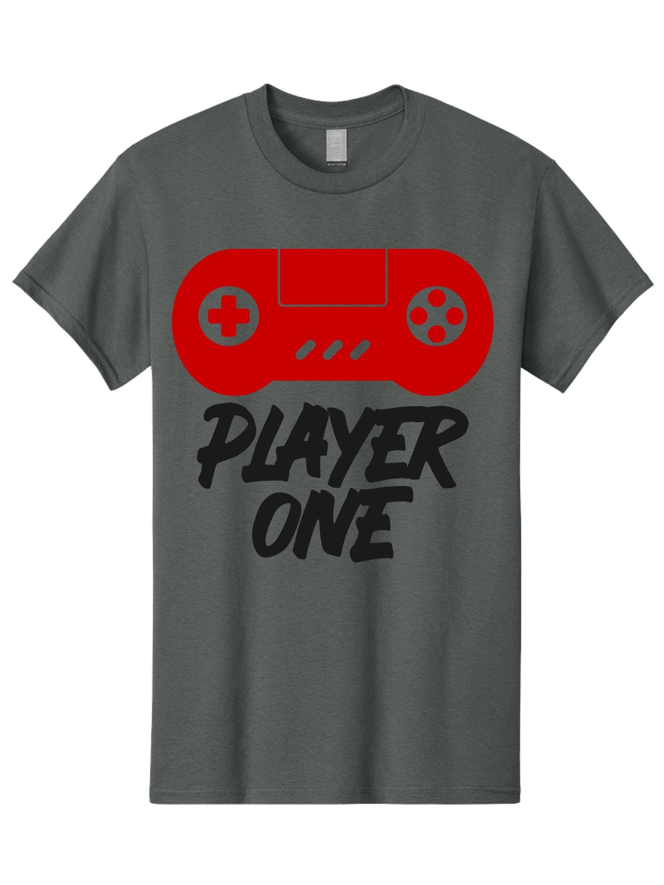 Player-One Men'S Graphic Tee, 100% Cotton, Comfortable Casual Summer Wear, Machine Washable, Retro Video Game, Vintage Gaming, Player One, Classic Console, Gaming Nostalgia, Pixel Art, Retro Aesthetic, Graphic Design -  Aaa657 10