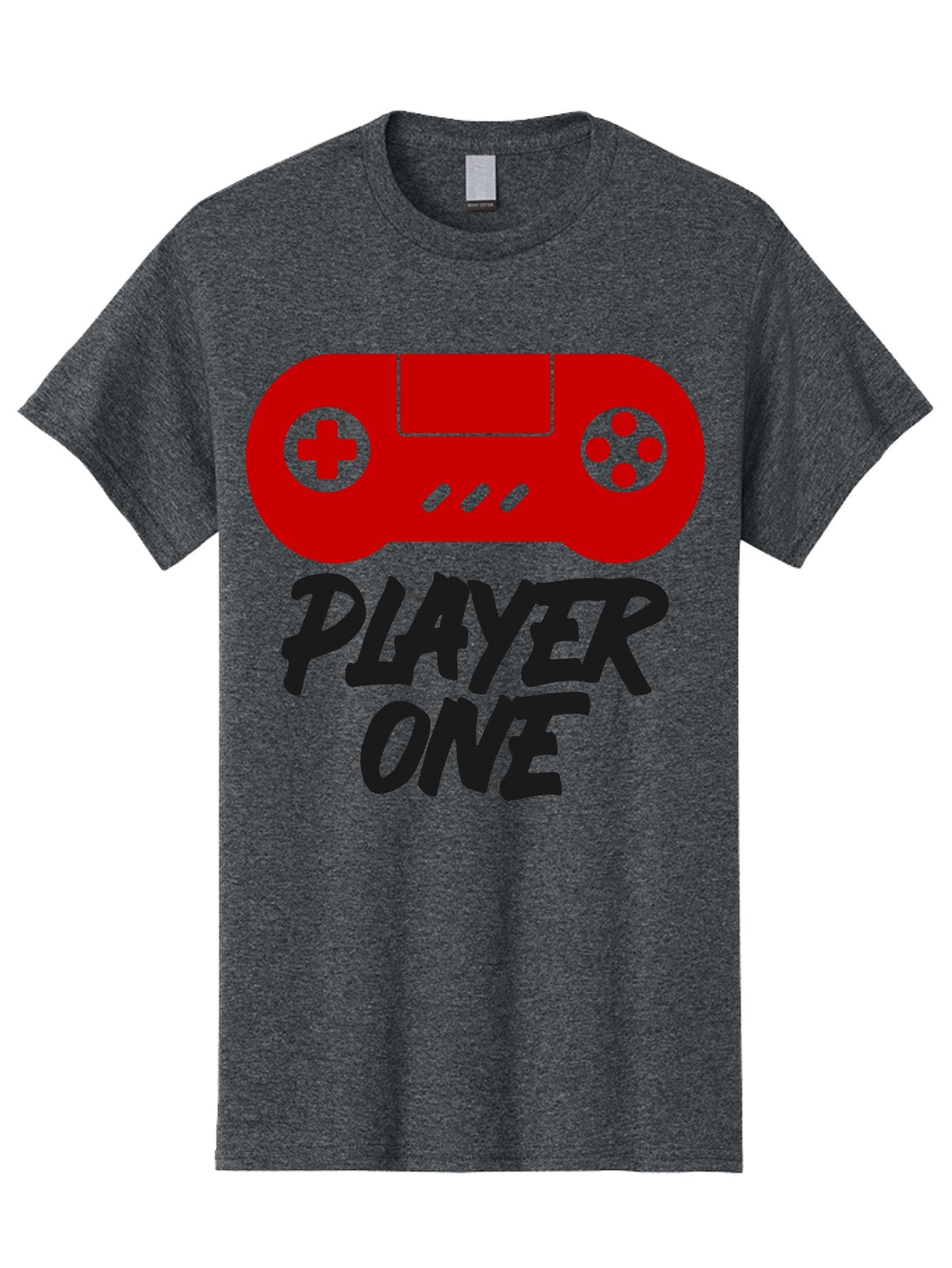 Player-One Men'S Graphic Tee, 100% Cotton, Comfortable Casual Summer Wear, Machine Washable, Retro Video Game, Vintage Gaming, Player One, Classic Console, Gaming Nostalgia, Pixel Art, Retro Aesthetic, Graphic Design -  Aaa657 6
