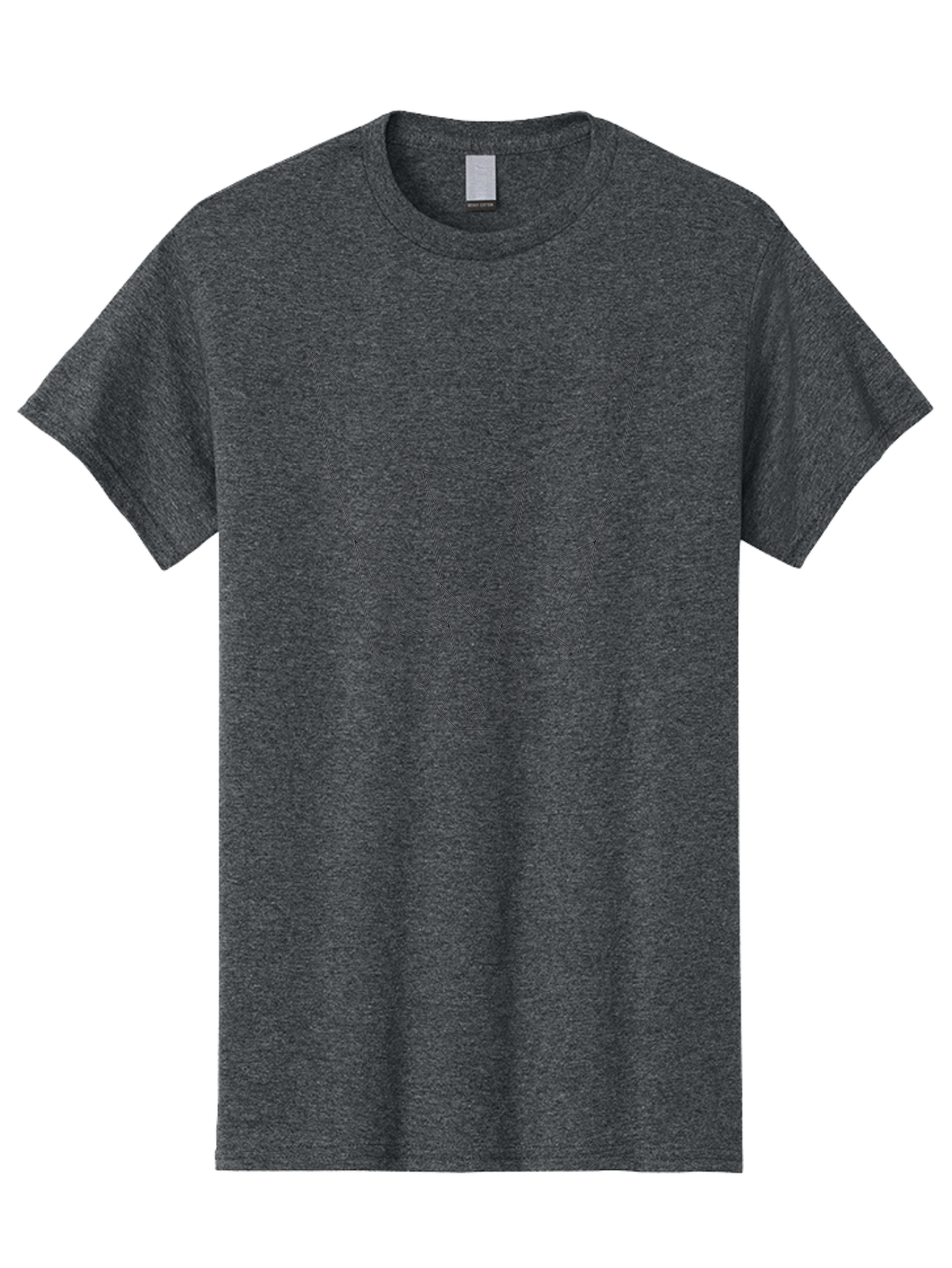 Geometric-Wolf-Head-1 Men'S Graphic Tee, 100% Cotton, Comfortable Casual Summer Wear, Machine Washable, Geometric Wolf, Low Poly Art, Modern Design, Minimalist Style, Wolf Face, Abstract Animal, Futuristic Graphics, Digital Illustration, -  Aaa713 19