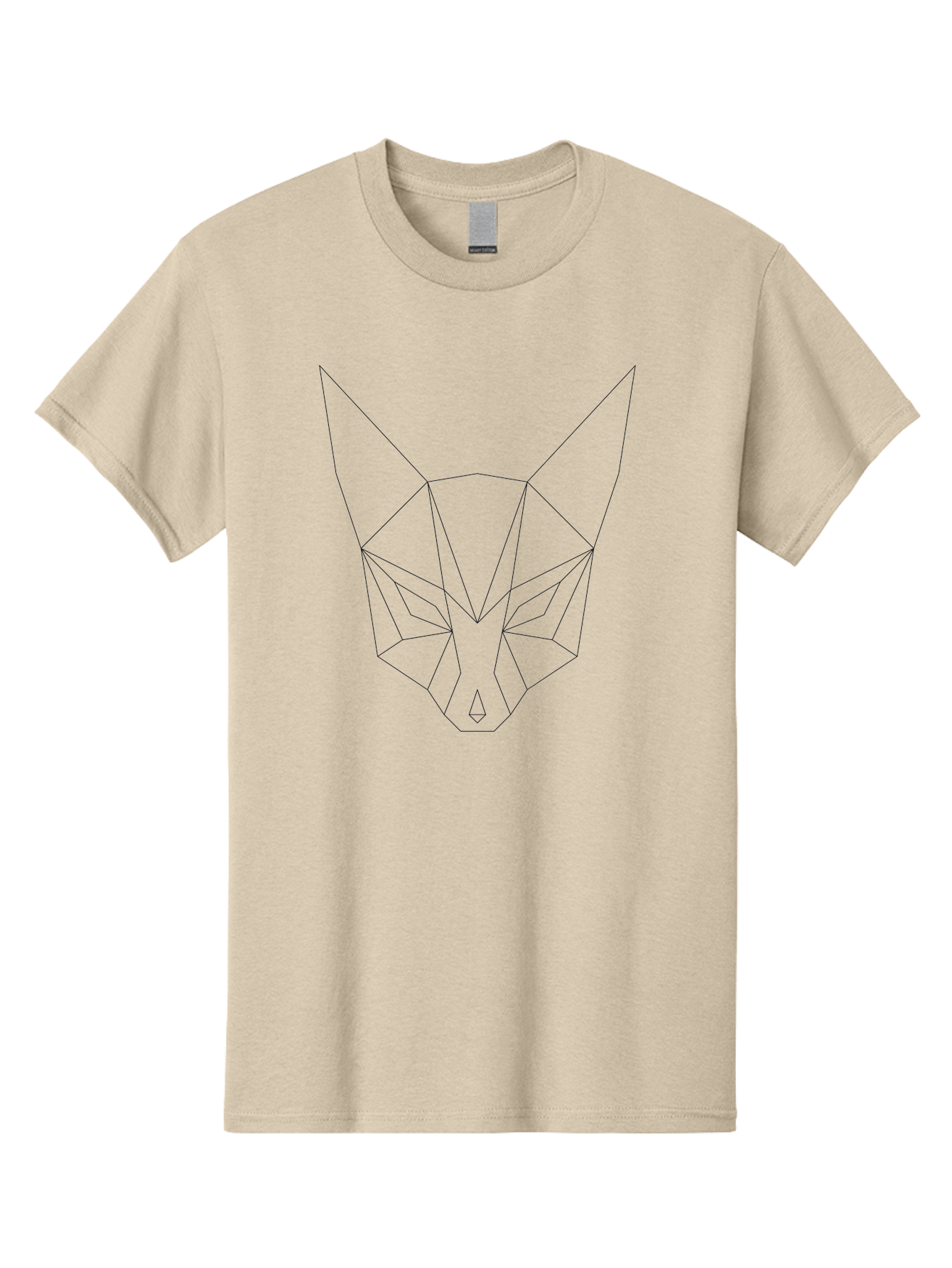 Geometric-Wolf-Head-1 Men'S Graphic Tee, 100% Cotton, Comfortable Casual Summer Wear, Machine Washable, Geometric Wolf, Low Poly Art, Modern Design, Minimalist Style, Wolf Face, Abstract Animal, Futuristic Graphics, Digital Illustration, -  Aaa713 29