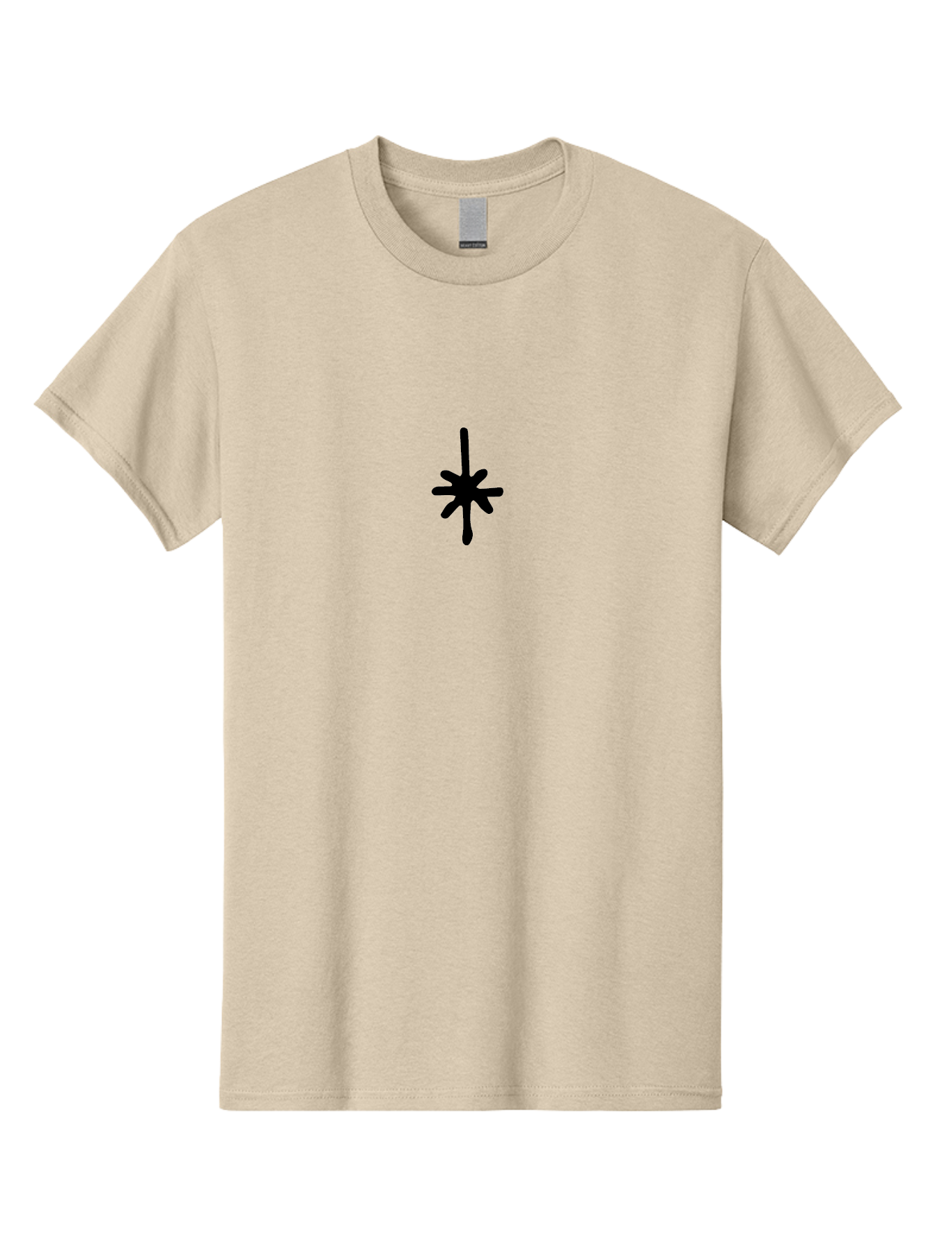 Asterisk-2 Men'S Graphic Tee, 100% Cotton, Comfortable Casual Summer Wear, Machine Washable, Asterisk Symbol, Typography, Black Symbol, Simple Design, Minimalist Icon, Graphic Element, Abstract Art -  Aaa745 13