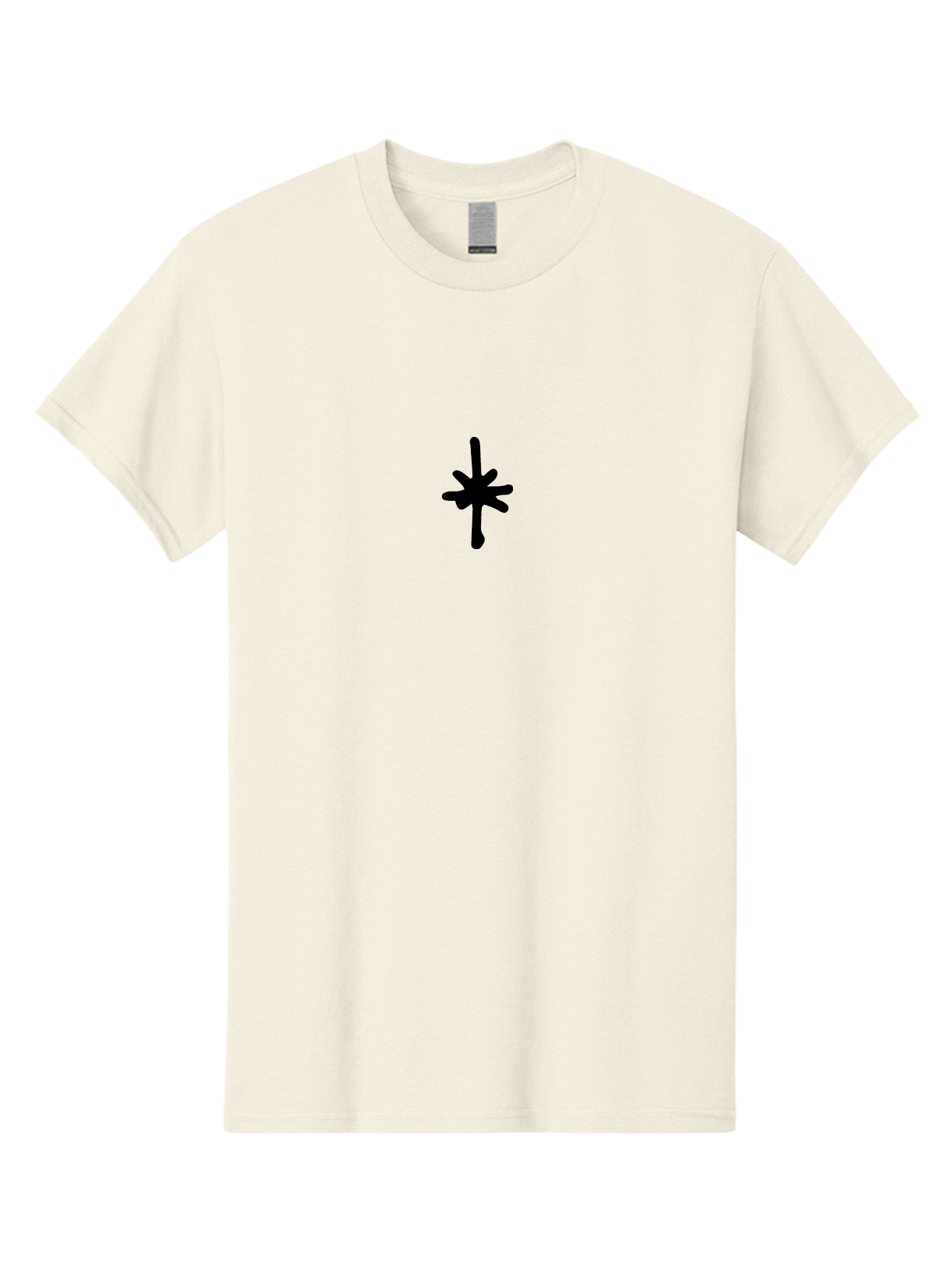 Asterisk Men'S Graphic Tee, 100% Cotton, Comfortable Casual Summer Wear, Machine Washable, Asterisk Symbol, Black Asterisk, Symbol Design, Graphic Element, Abstract Shape, Simple Icon, Minimalist Art, Symbolic Representation -  Aaa748 9