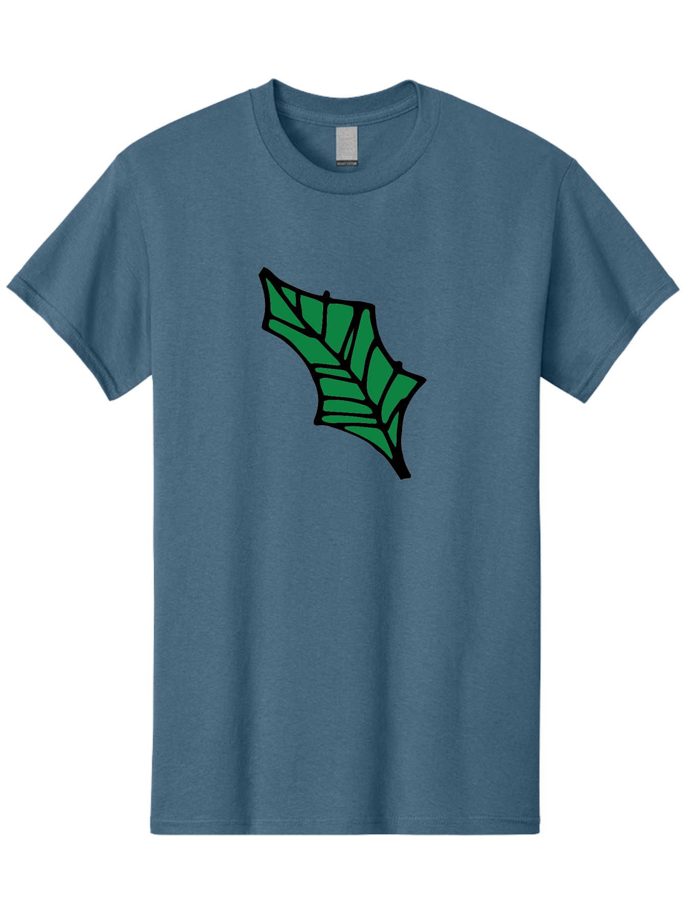 Bat-Wing-1 Men'S Graphic Tee, 100% Cotton, Comfortable Casual Summer Wear, Machine Washable, Bat, Black Outline, Green Fill, Abstract Shapes, Wing Pattern, Wildlife Art, Simple Design, Cartoon Style -  Aaa751 3