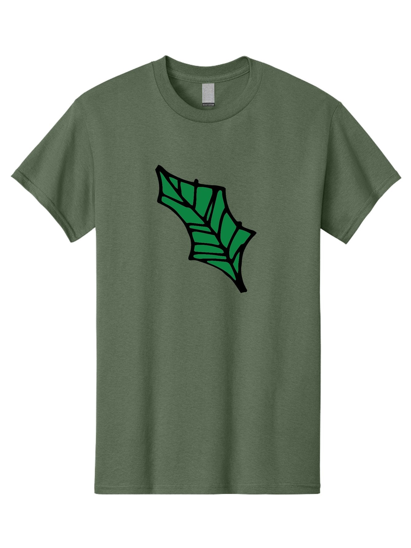 Bat-Wing-1 Men'S Graphic Tee, 100% Cotton, Comfortable Casual Summer Wear, Machine Washable, Bat, Black Outline, Green Fill, Abstract Shapes, Wing Pattern, Wildlife Art, Simple Design, Cartoon Style -  Aaa751 8