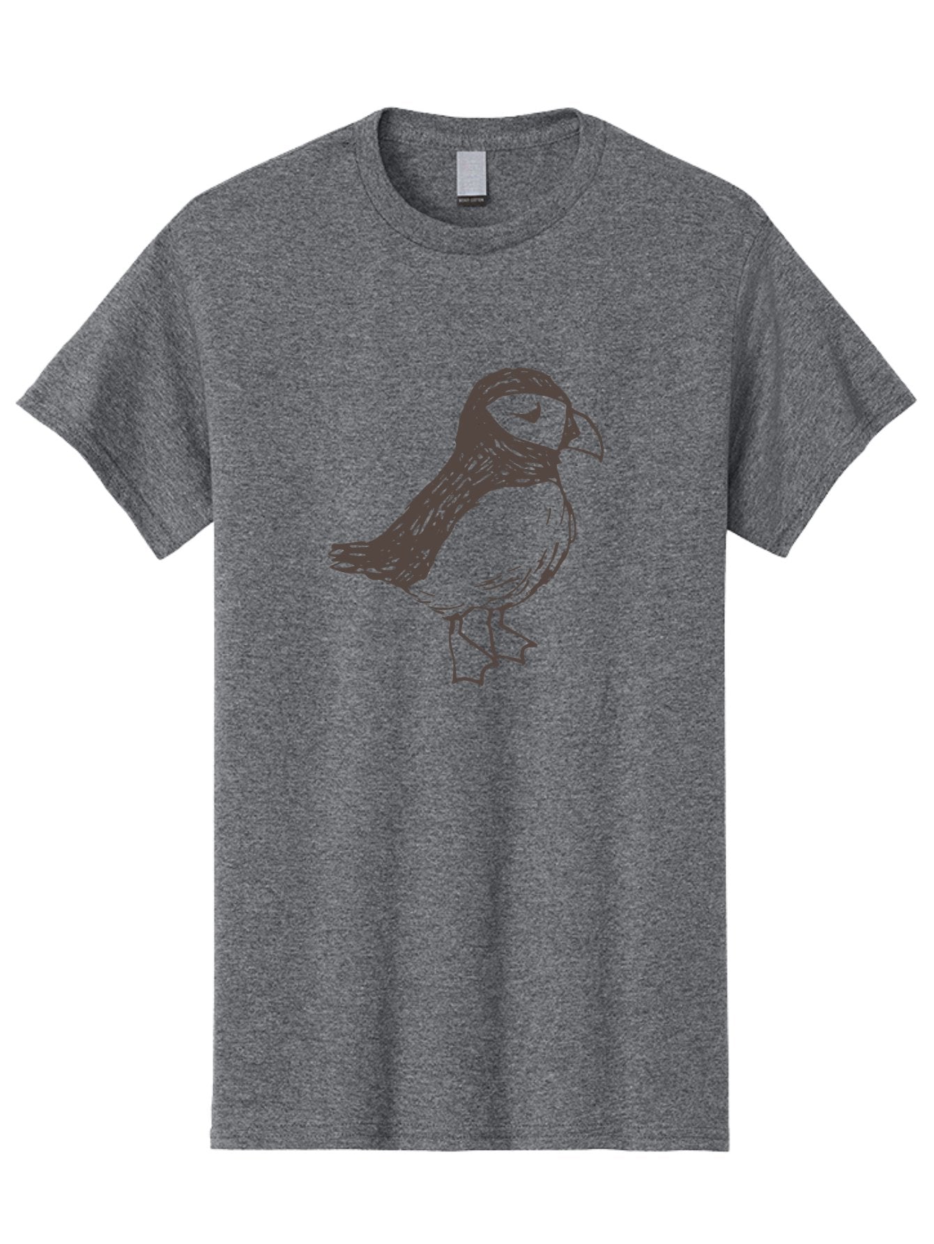 Bird Men'S Graphic Tee, 100% Cotton, Comfortable Casual Summer Wear, Machine Washable, Sketch Of Bird, Bird Drawing, Simple Art, Minimalist Design, Bird Species, Wildlife Illustration, Birdwatching, Nature Art -  Aaa757 12