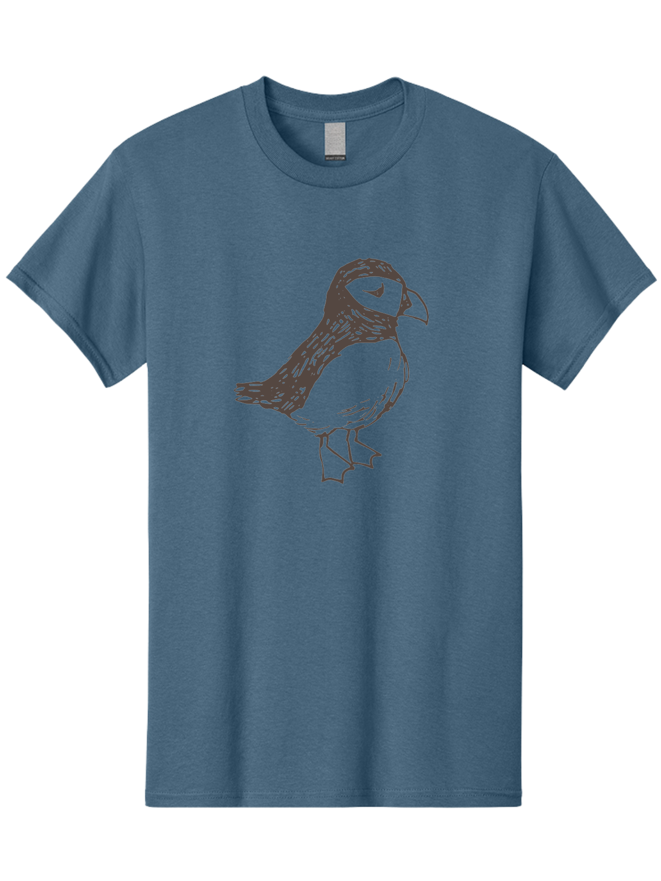 Bird Men'S Graphic Tee, 100% Cotton, Comfortable Casual Summer Wear, Machine Washable, Sketch Of Bird, Bird Drawing, Simple Art, Minimalist Design, Bird Species, Wildlife Illustration, Birdwatching, Nature Art -  Aaa757 5