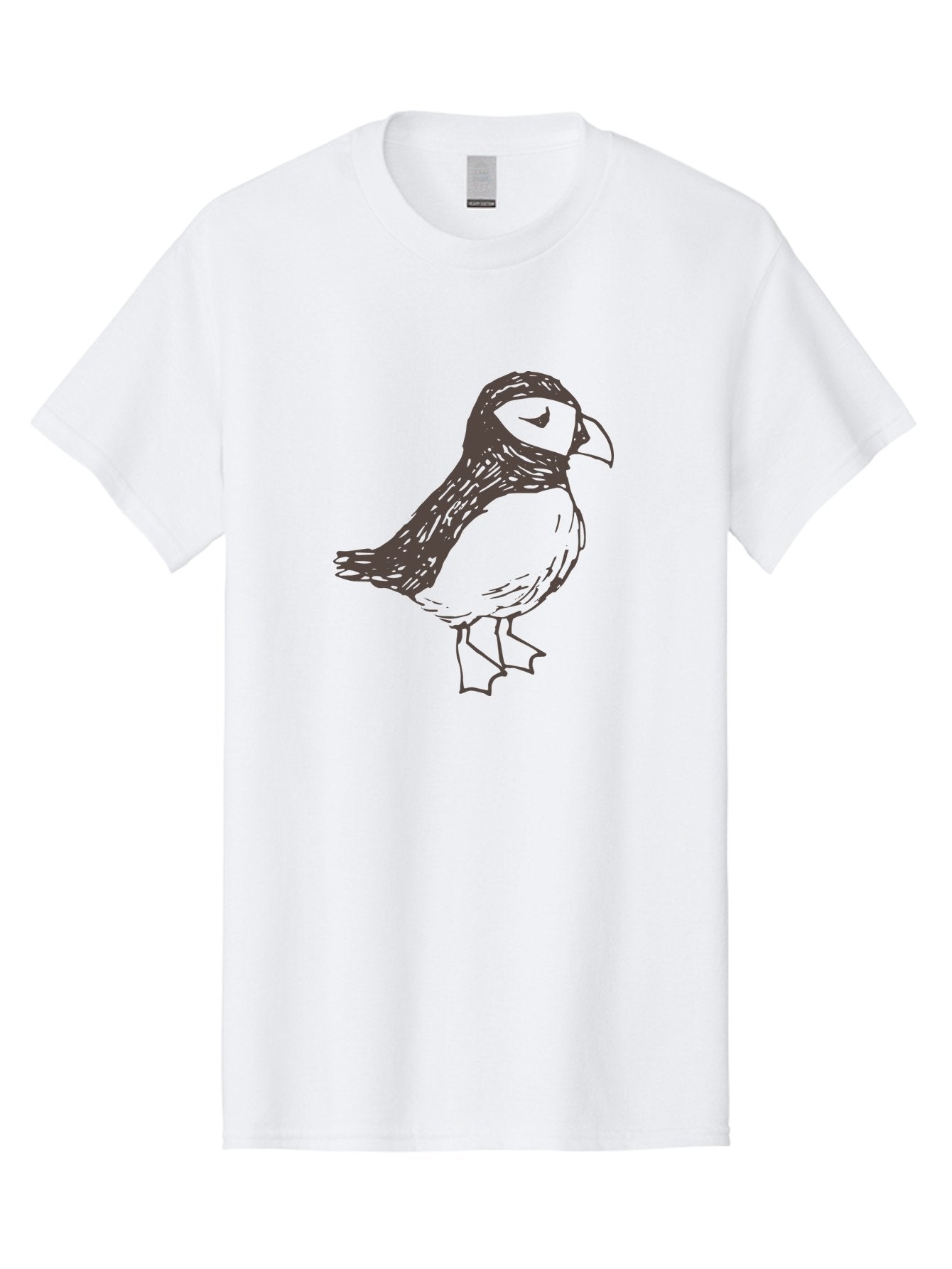 Bird Men'S Graphic Tee, 100% Cotton, Comfortable Casual Summer Wear, Machine Washable, Sketch Of Bird, Bird Drawing, Simple Art, Minimalist Design, Bird Species, Wildlife Illustration, Birdwatching, Nature Art -  Aaa757 5