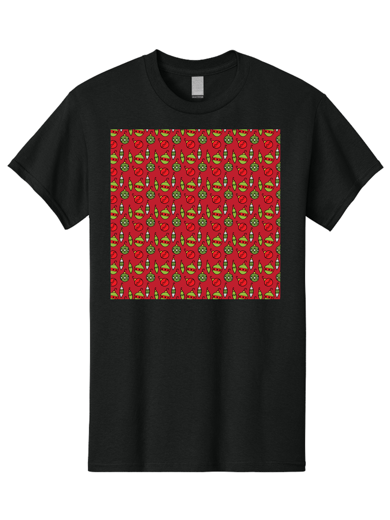Bombs-Pattern Men'S Graphic Tee, 100% Cotton, Comfortable Casual Summer Wear, Machine Washable, Bombs And Emoji, Cartoon Graphics, War Symbols, Red Background, Green And Red Colors, Cute Illustrations, Funny Patterns, Danger Signs, -  Aaa770