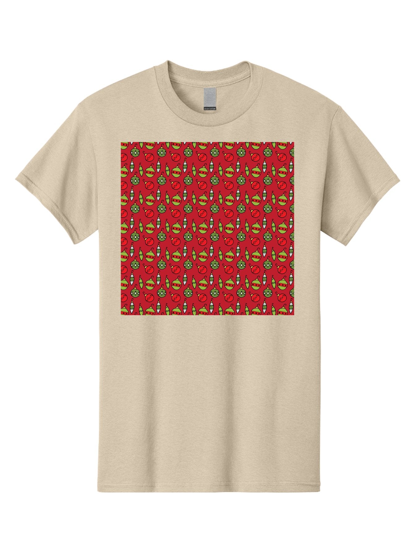 Bombs-Pattern Men'S Graphic Tee, 100% Cotton, Comfortable Casual Summer Wear, Machine Washable, Bombs And Emoji, Cartoon Graphics, War Symbols, Red Background, Green And Red Colors, Cute Illustrations, Funny Patterns, Danger Signs, -  Aaa770 10