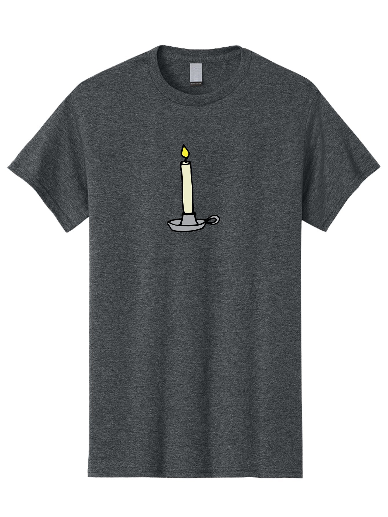 Candle-2 Men'S Graphic Tee, 100% Cotton, Comfortable Casual Summer Wear, Machine Washable, Lit Candle, Candle Holder, Warm Lighting, Relaxing Ambiance, Peaceful Atmosphere, Soft Glow, Serene Moment, Ambiance, Candlelight, Relaxation, -  Aaa775 7