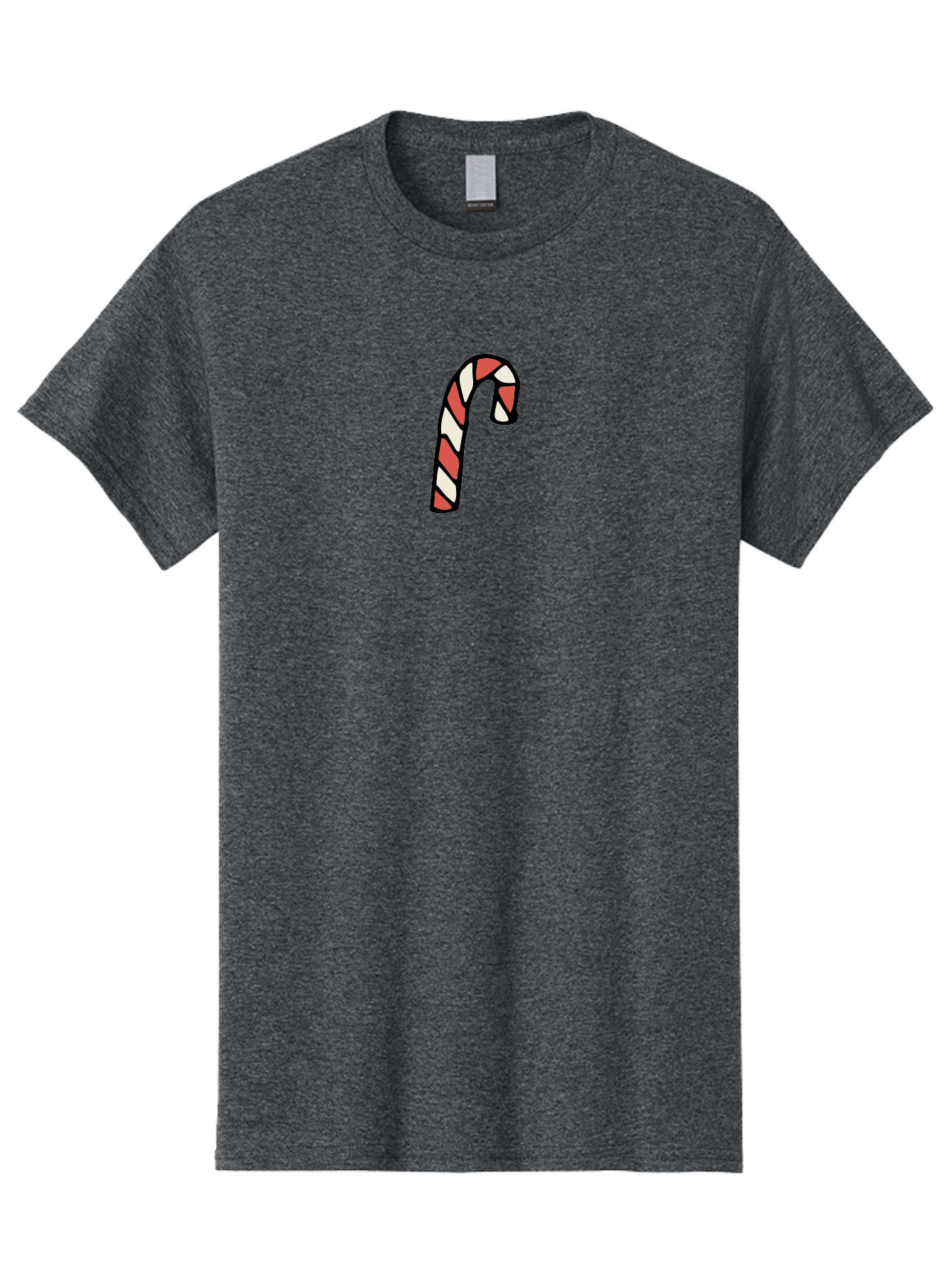 Candy-Cane-1 Men'S Graphic Tee, 100% Cotton, Comfortable Casual Summer Wear, Machine Washable, Candy Cane, Red And White Stripes, Festive Holiday Treat, Christmas Symbol, Sweet Candy, Winter Wonderland, Holiday Cheer, Peppermint Flavor -  Aaa779 7
