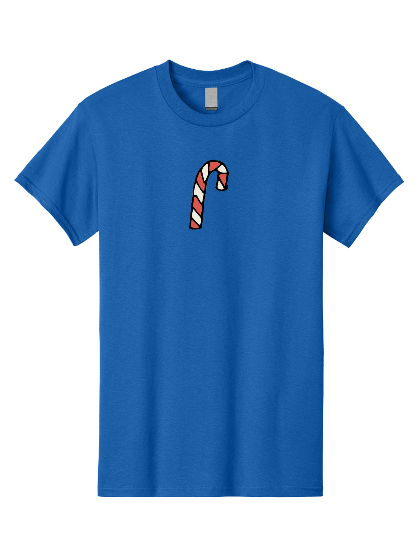 Candy-Cane-1 Men'S Graphic Tee, 100% Cotton, Comfortable Casual Summer Wear, Machine Washable, Candy Cane, Red And White Stripes, Festive Holiday Treat, Christmas Symbol, Sweet Candy, Winter Wonderland, Holiday Cheer, Peppermint Flavor -  Aaa779 25