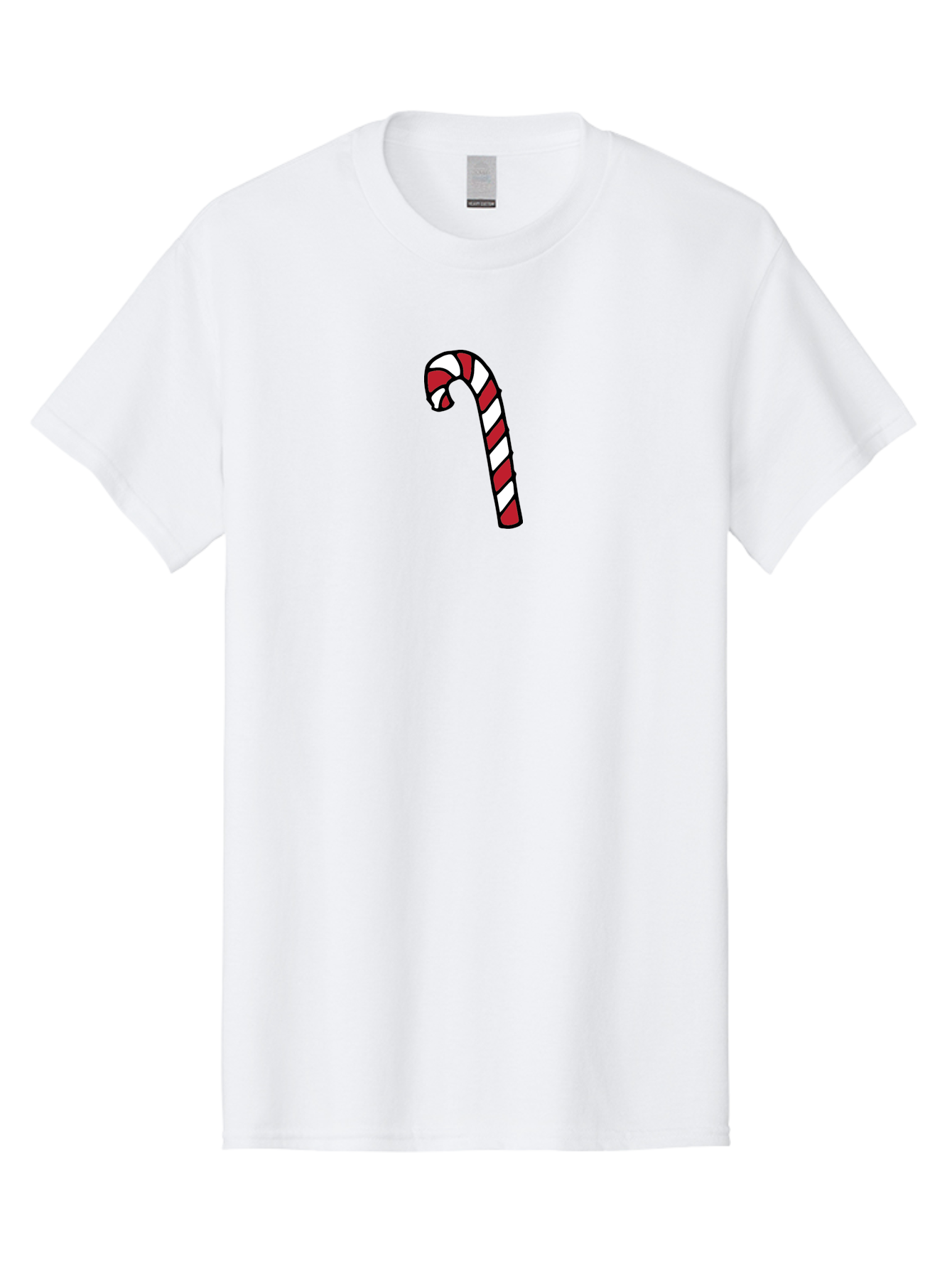 Candy-Cane-2 Men'S Graphic Tee, 100% Cotton, Comfortable Casual Summer Wear, Machine Washable, Striped Candy Cane, Holiday Treat, Festive Decoration, Christmas Symbol, Red And White Stripes, Sweet Delight, Seasonal Charm -  Aaa780 9