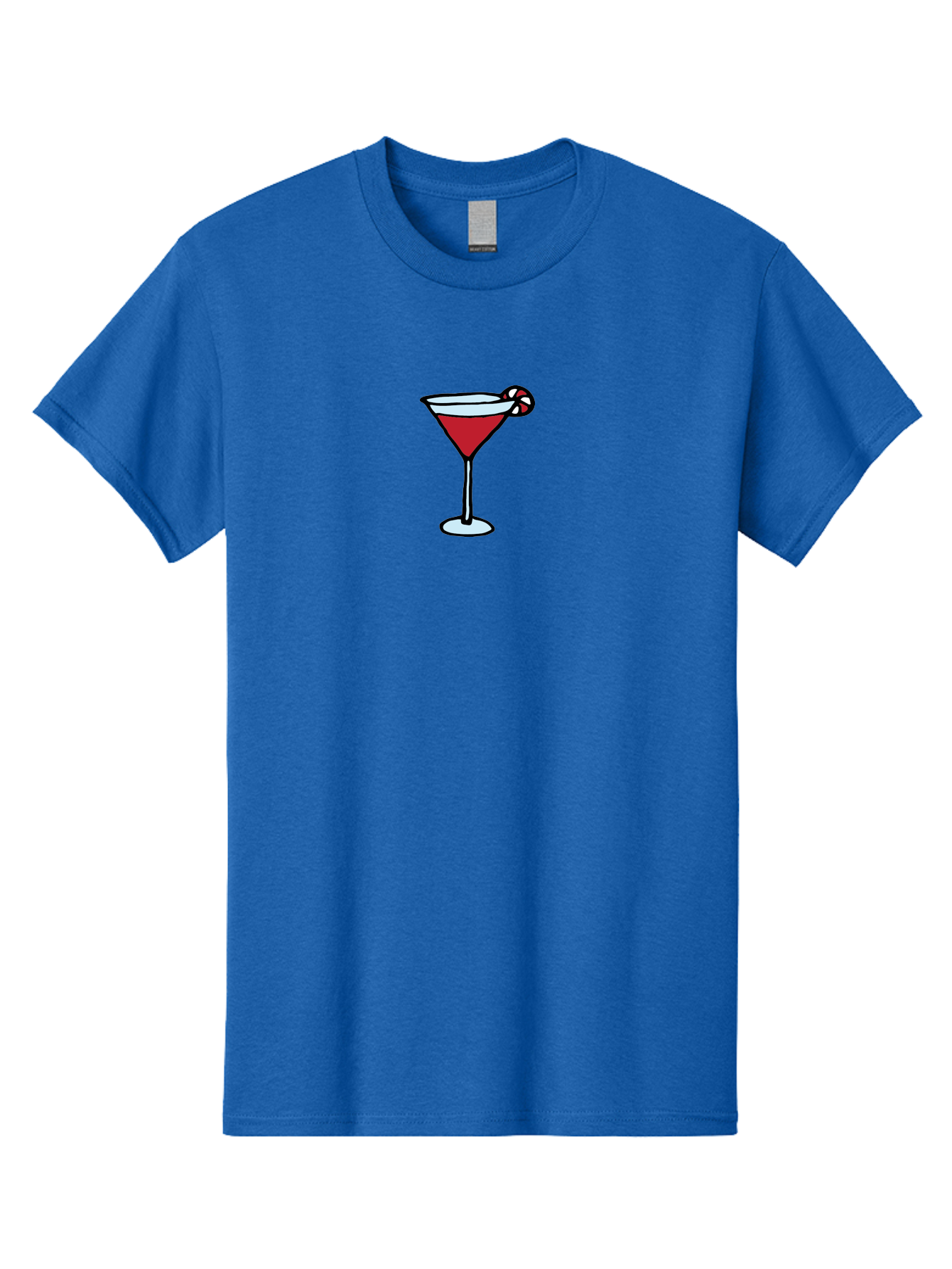Candy-Cane-Martini-1 Men'S Graphic Tee, 100% Cotton, Comfortable Casual Summer Wear, Machine Washable, Red Martini, Candy Cane Garnish, Festive Cocktail, Holiday Drink, Sweet Treat, Christmas Party, Cocktail Hour -  Aaa781 21