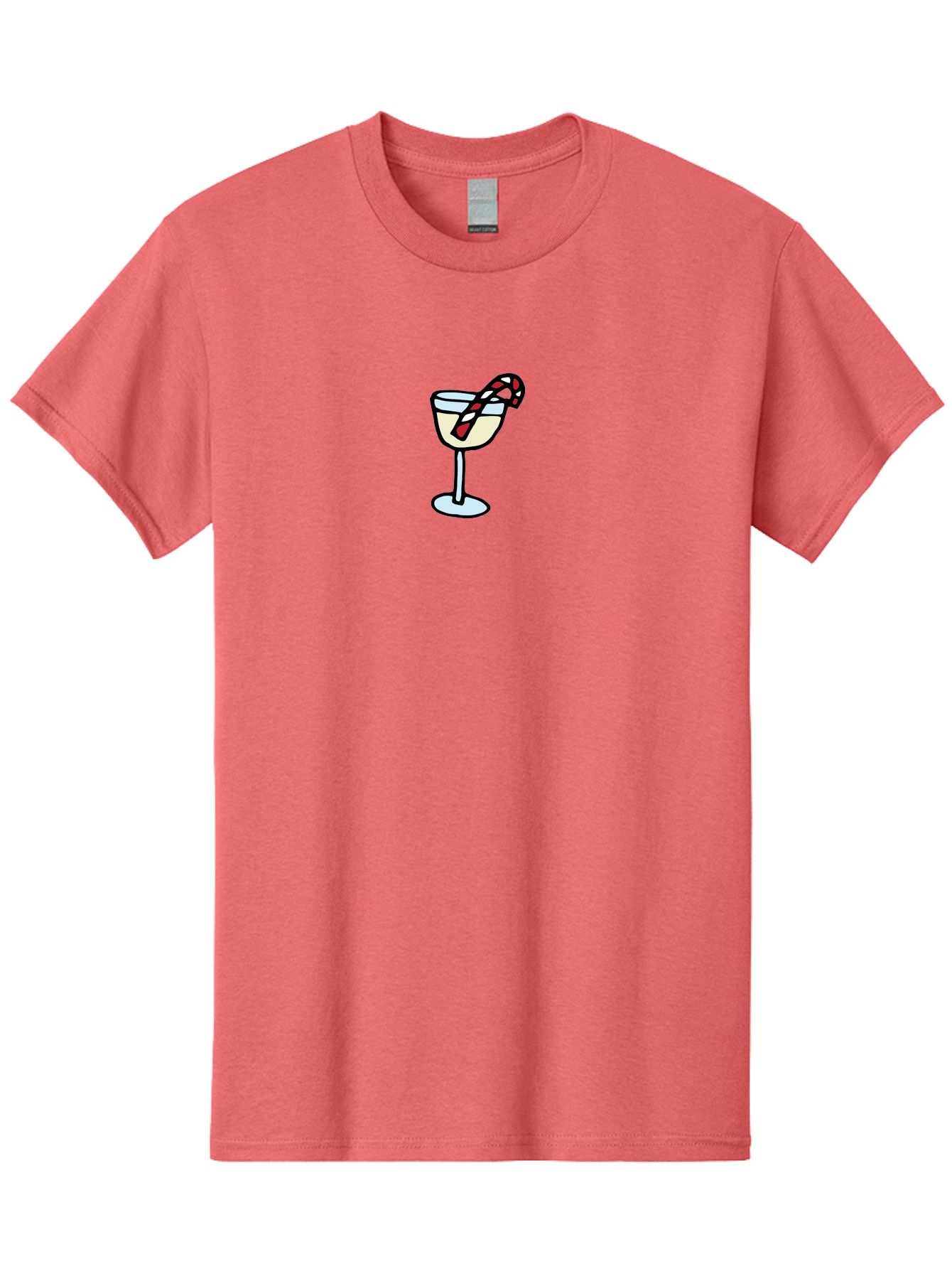 Candy-Cane-Martini-2 Men'S Graphic Tee, 100% Cotton, Comfortable Casual Summer Wear, Machine Washable, Candy Cane Martini, Festive Drink, Holiday Cocktail, Christmas Treat, Sweet Indulgence, Peppermint Delight, Winter Wonderland -  Aaa782 5