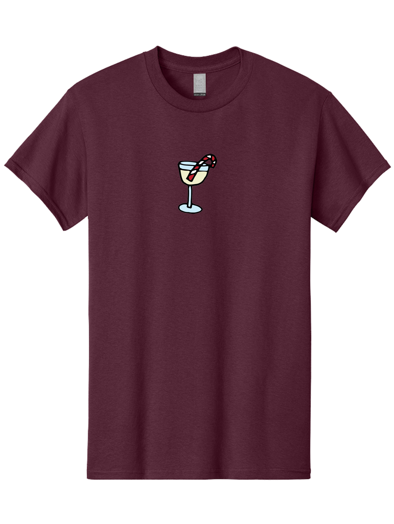Candy-Cane-Martini-2 Men'S Graphic Tee, 100% Cotton, Comfortable Casual Summer Wear, Machine Washable, Candy Cane Martini, Festive Drink, Holiday Cocktail, Christmas Treat, Sweet Indulgence, Peppermint Delight, Winter Wonderland -  Aaa782 13