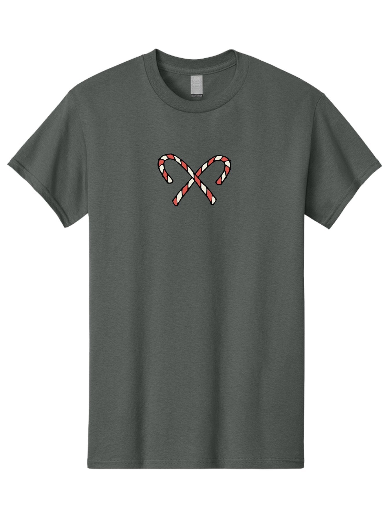 Candy-Canes-Xx Men'S Graphic Tee, 100% Cotton, Comfortable Casual Summer Wear, Machine Washable, Candy Canes, Holiday Treats, Festive Decorations, Christmas Sweets, Striped Candies, Sweet Treats, Holiday Cheer -  Aaa786 10