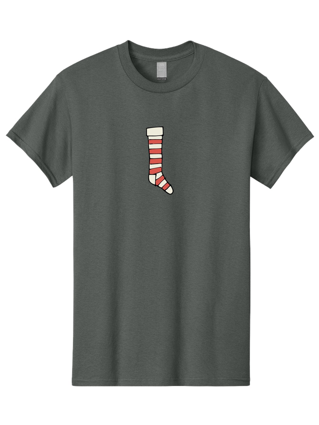 Cast Men'S Graphic Tee, 100% Cotton, Comfortable Casual Summer Wear, Machine Washable, Injured Leg, Broken Bone, Medical Care, Red And White Cast, Orthopedic Treatment, Fracture Recovery, Injured Limb -  Aaa790 3