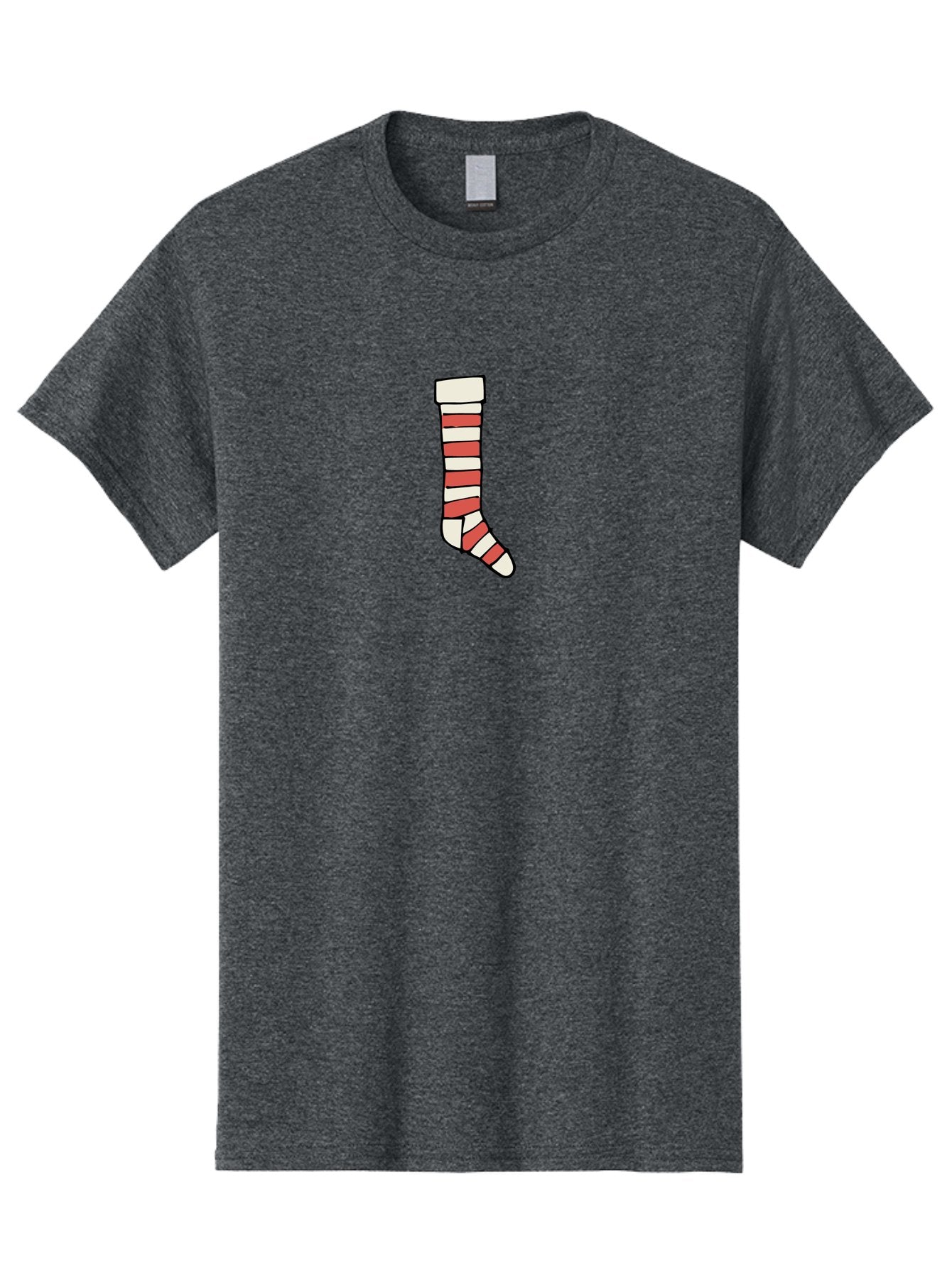 Cast Men'S Graphic Tee, 100% Cotton, Comfortable Casual Summer Wear, Machine Washable, Injured Leg, Broken Bone, Medical Care, Red And White Cast, Orthopedic Treatment, Fracture Recovery, Injured Limb -  Aaa790 4
