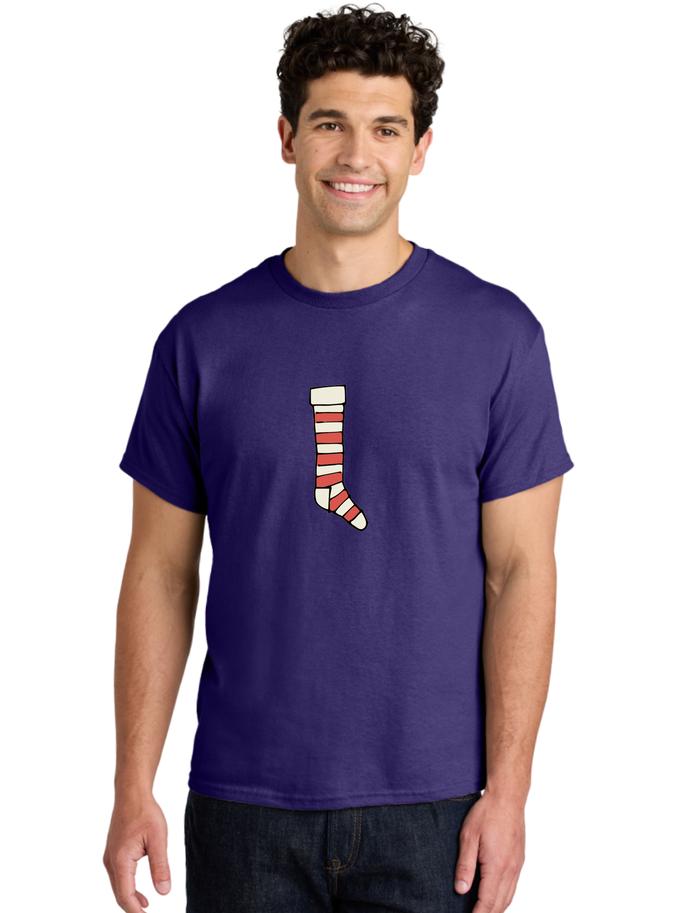 Cast Men'S Graphic Tee, 100% Cotton, Comfortable Casual Summer Wear, Machine Washable, Injured Leg, Broken Bone, Medical Care, Red And White Cast, Orthopedic Treatment, Fracture Recovery, Injured Limb -  Aaa790 22