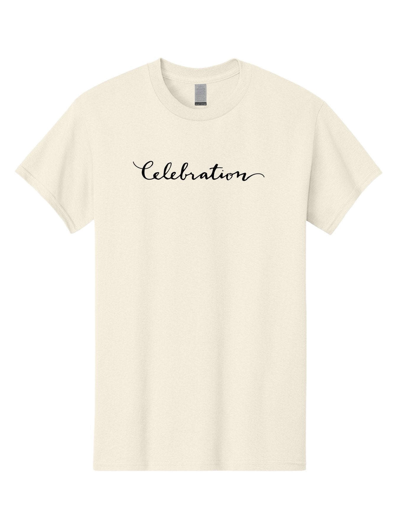 Celebration-1 Men'S Graphic Tee, 100% Cotton, Comfortable Casual Summer Wear, Machine Washable, Celebration Theme, Party Invitation, Elegant Script, Black Cursive Text, Festive Atmosphere, Special Occasion, Luxury Design, Stylish Font -  Aaa791 6